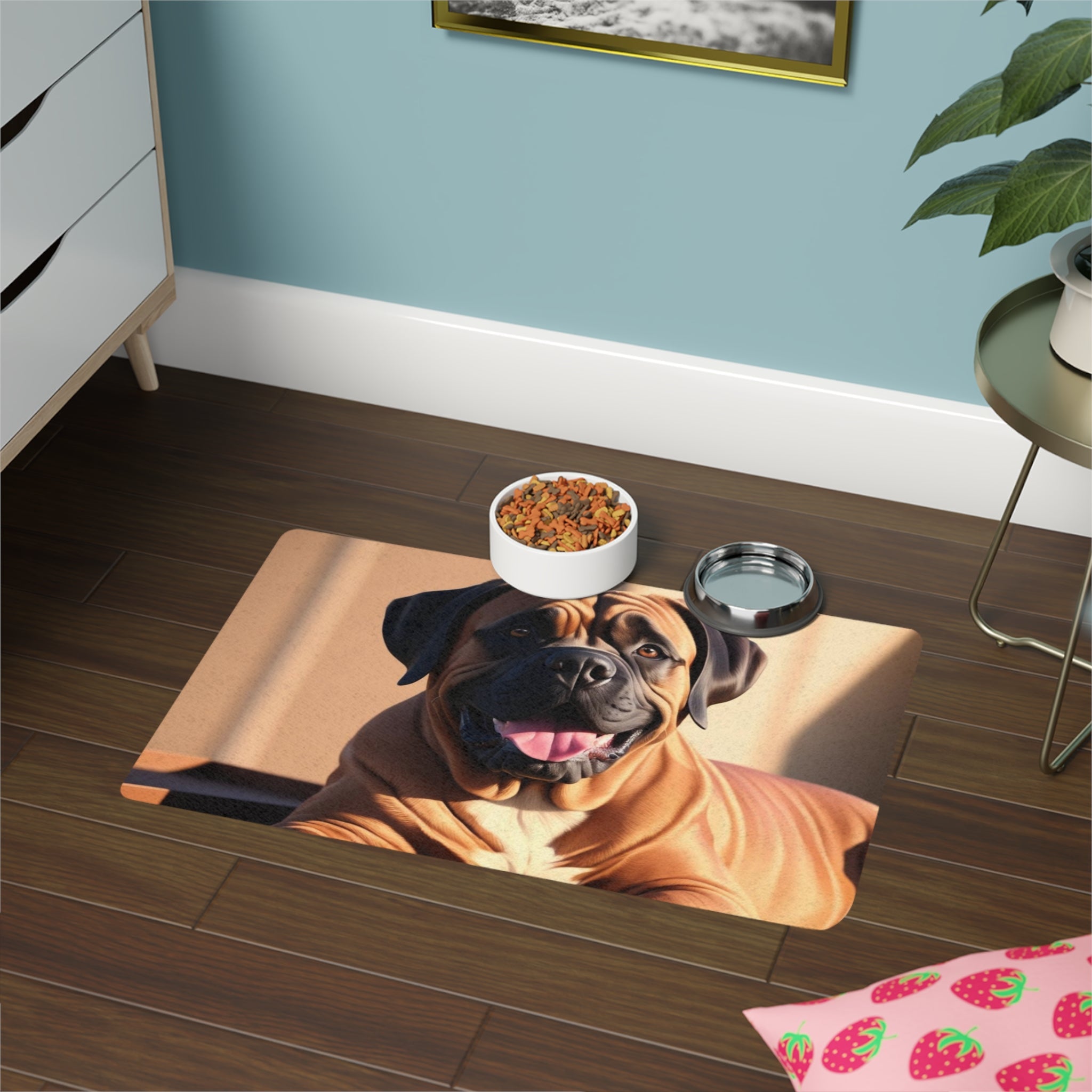 Non-Slip Pet Food Mat – Waterproof Feeding Mat for Dogs