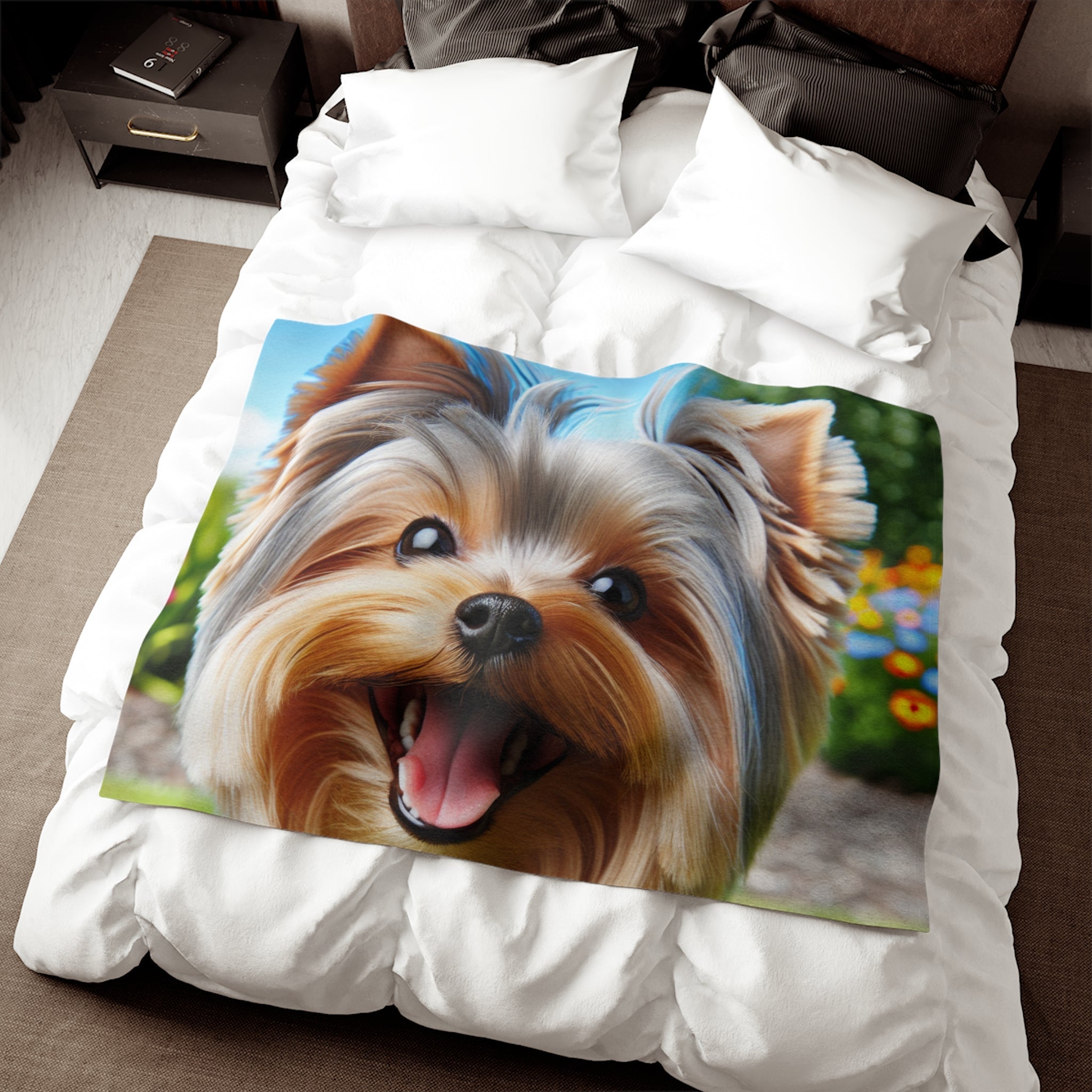 Sweatshirt Blanket – Plush Fleece Throw, 2 Size Options