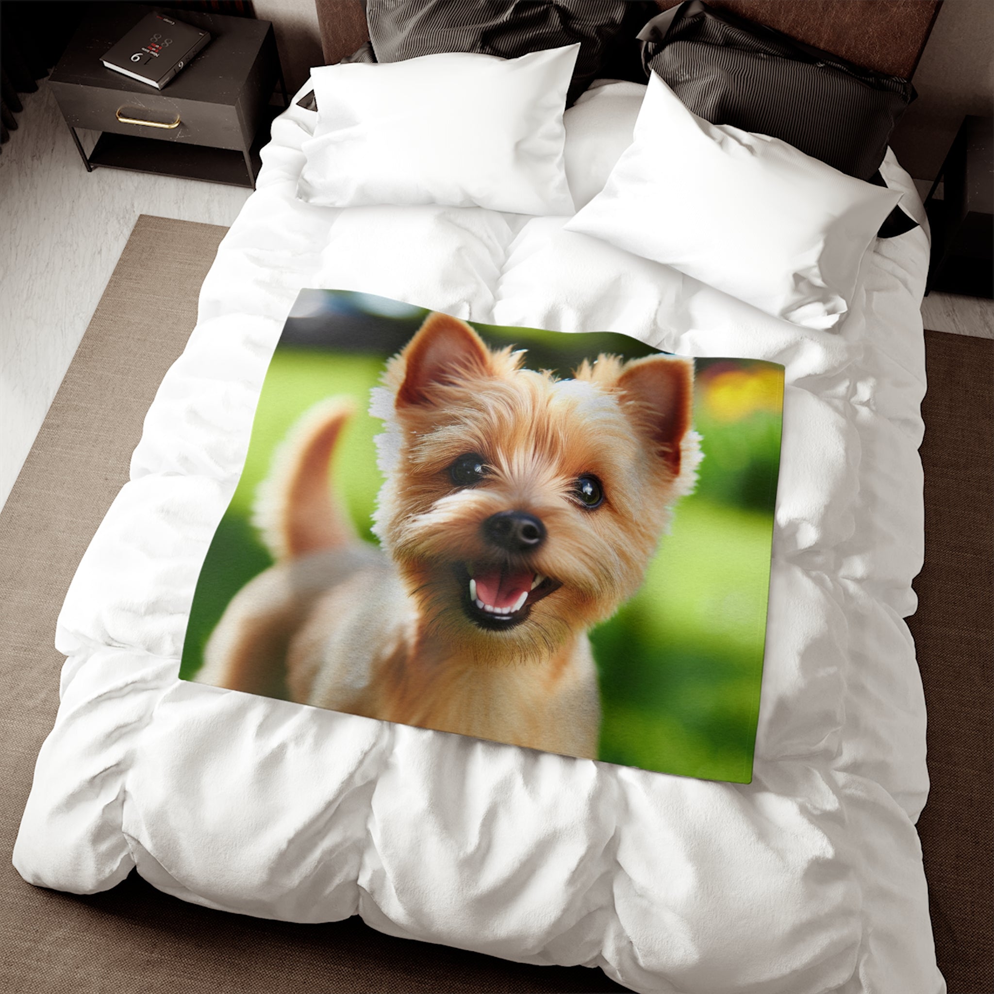 Sweatshirt Blanket – Plush Fleece Throw, 2 Size Options