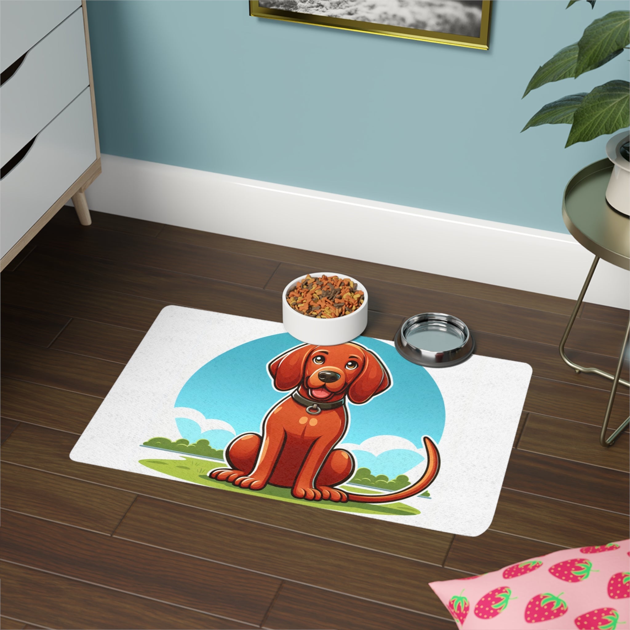 Non-Slip Pet Food Mat – Waterproof Feeding Mat for Dogs