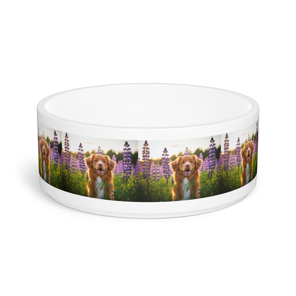 Ceramic Pet Bowl – 16 oz Dog Feeding Bowl