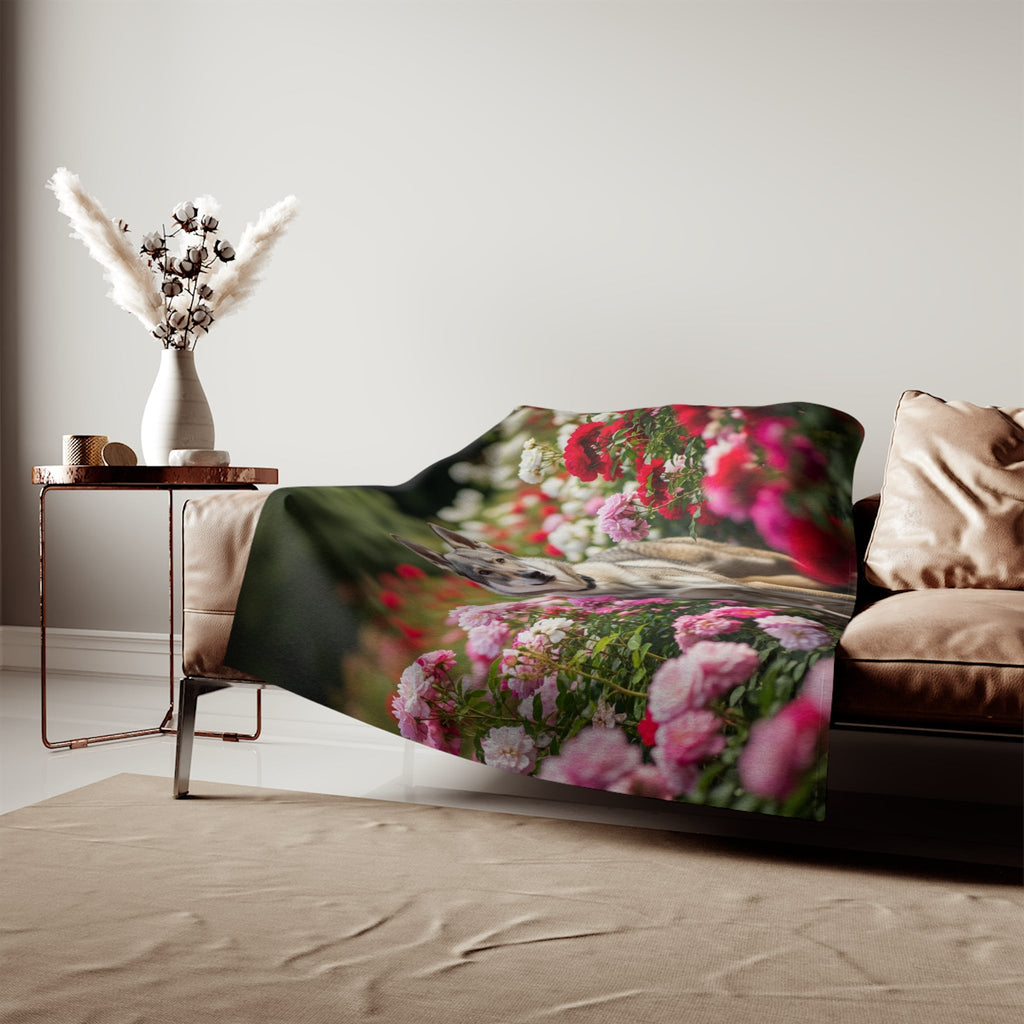 Sweatshirt Blanket – Plush Fleece Throw, 2 Size Options
