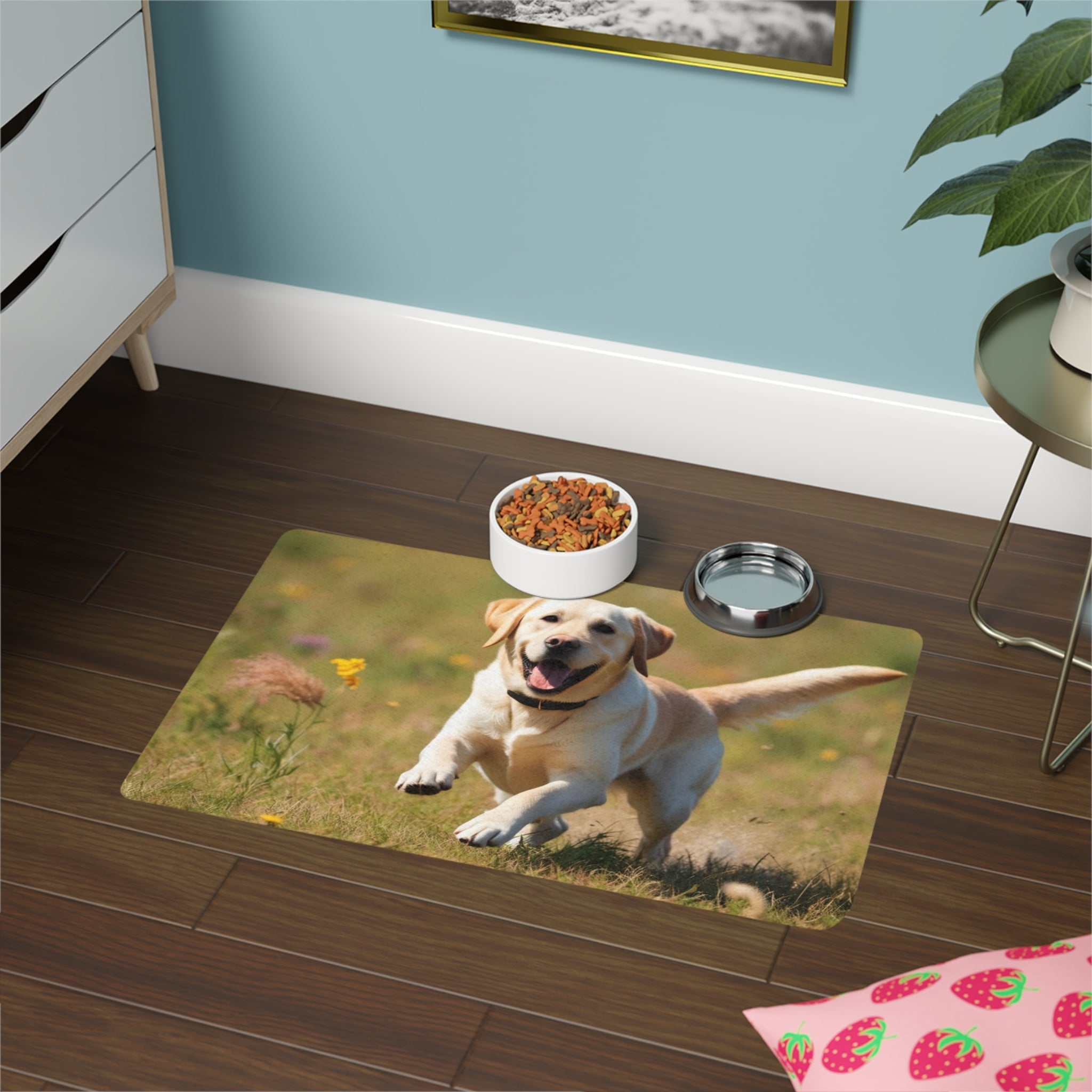 Non-Slip Pet Food Mat – Waterproof Feeding Mat for Dogs