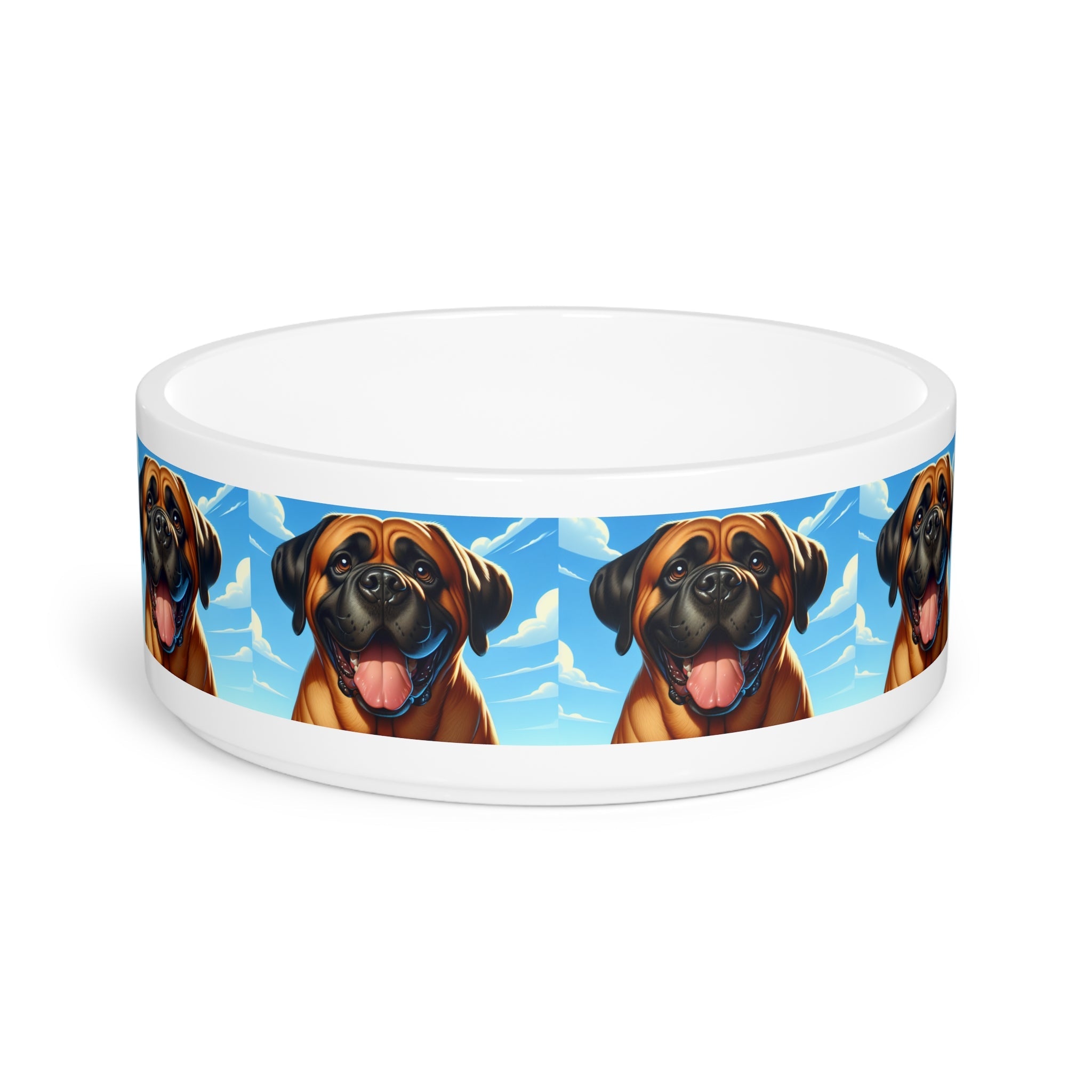 Ceramic Pet Bowl – 16 oz Dog Feeding Bowl