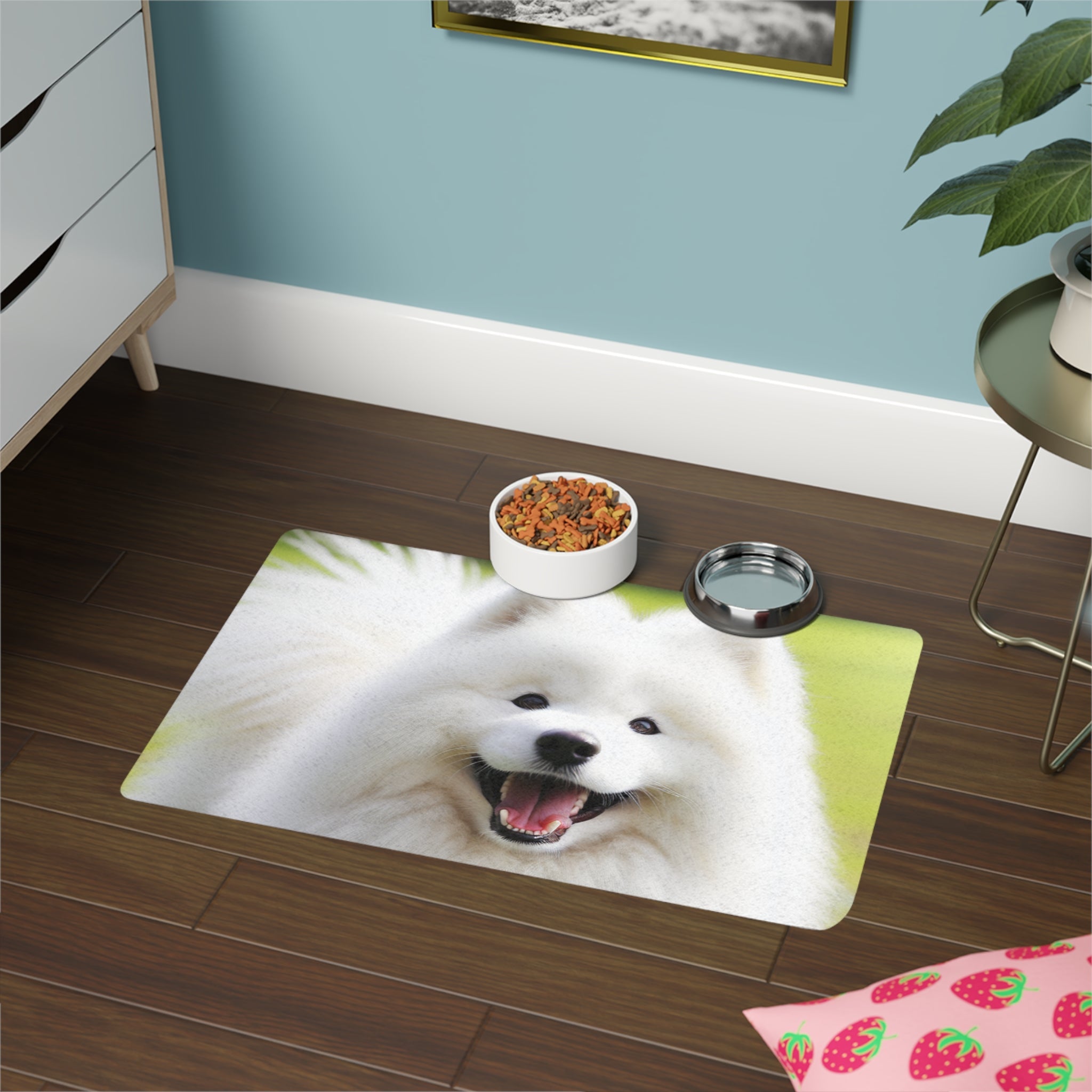Non-Slip Pet Food Mat – Waterproof Feeding Mat for Dogs