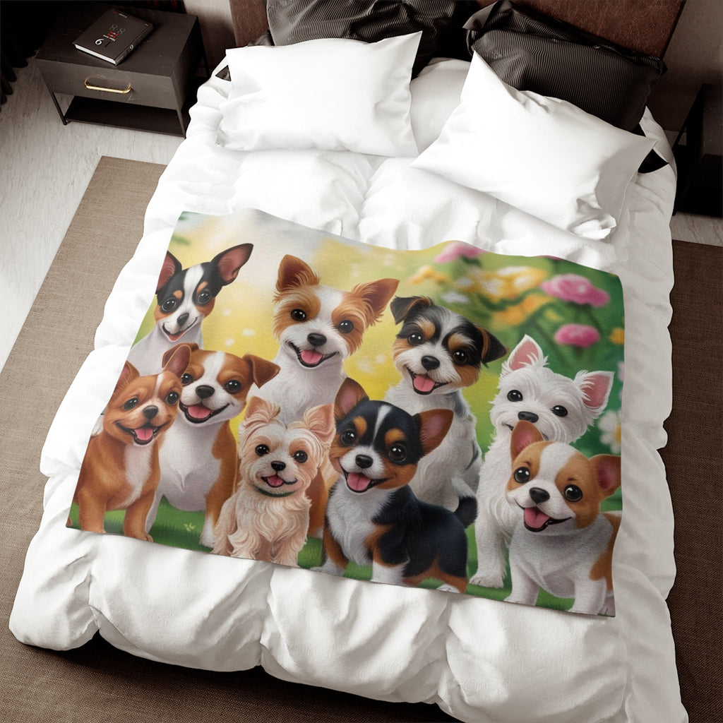 Sweatshirt Blanket – Plush Fleece Throw, 2 Size Options