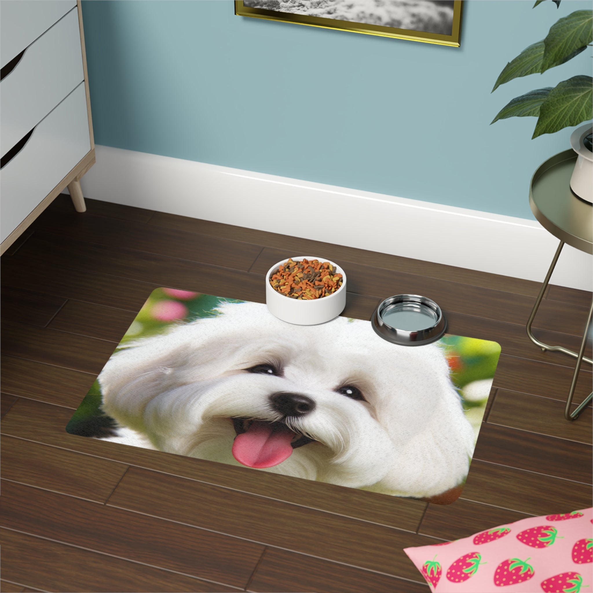 Non-Slip Pet Food Mat – Waterproof Feeding Mat for Dogs
