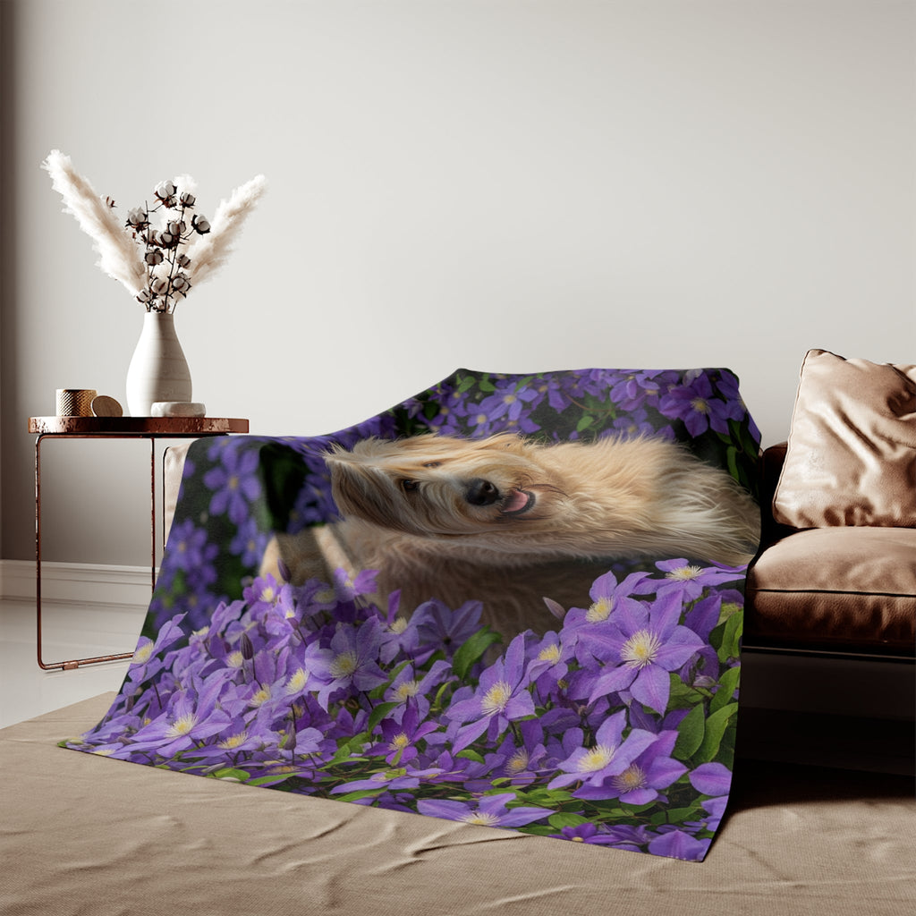 Sweatshirt Blanket – Plush Fleece Throw, 2 Size Options