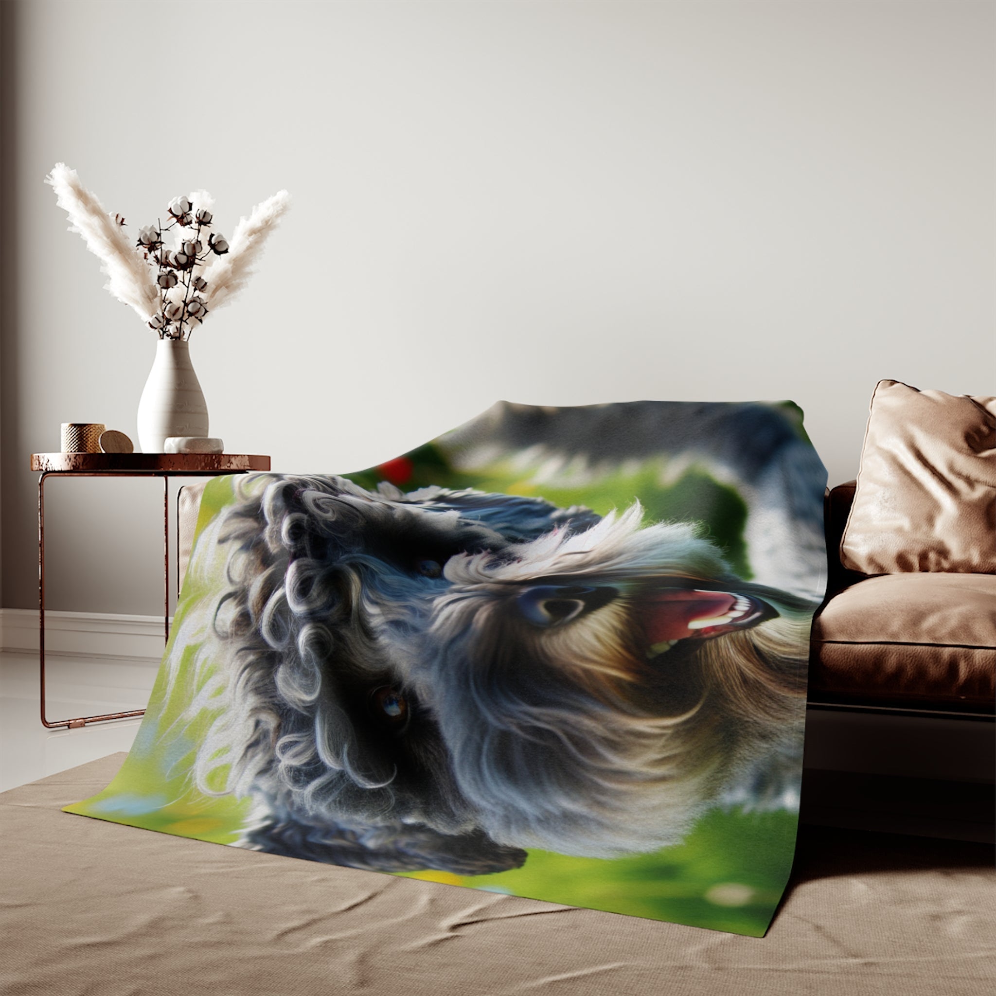 Sweatshirt Blanket – Plush Fleece Throw, 2 Size Options