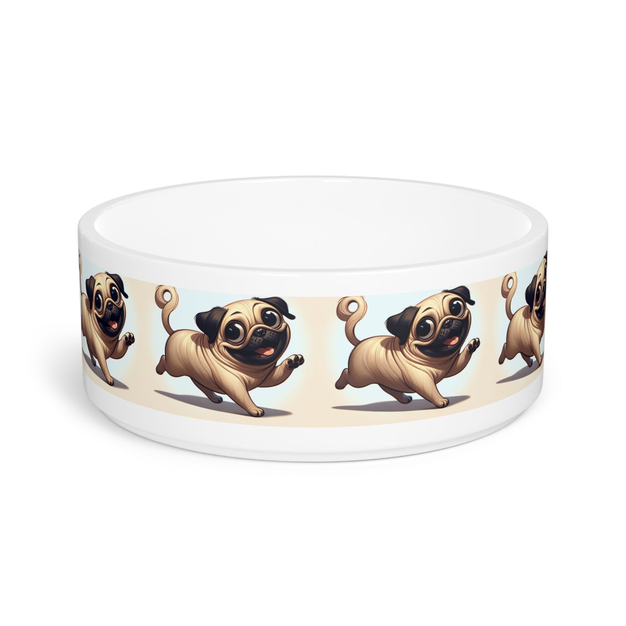 Ceramic Pet Bowl – 16 oz Dog Feeding Bowl