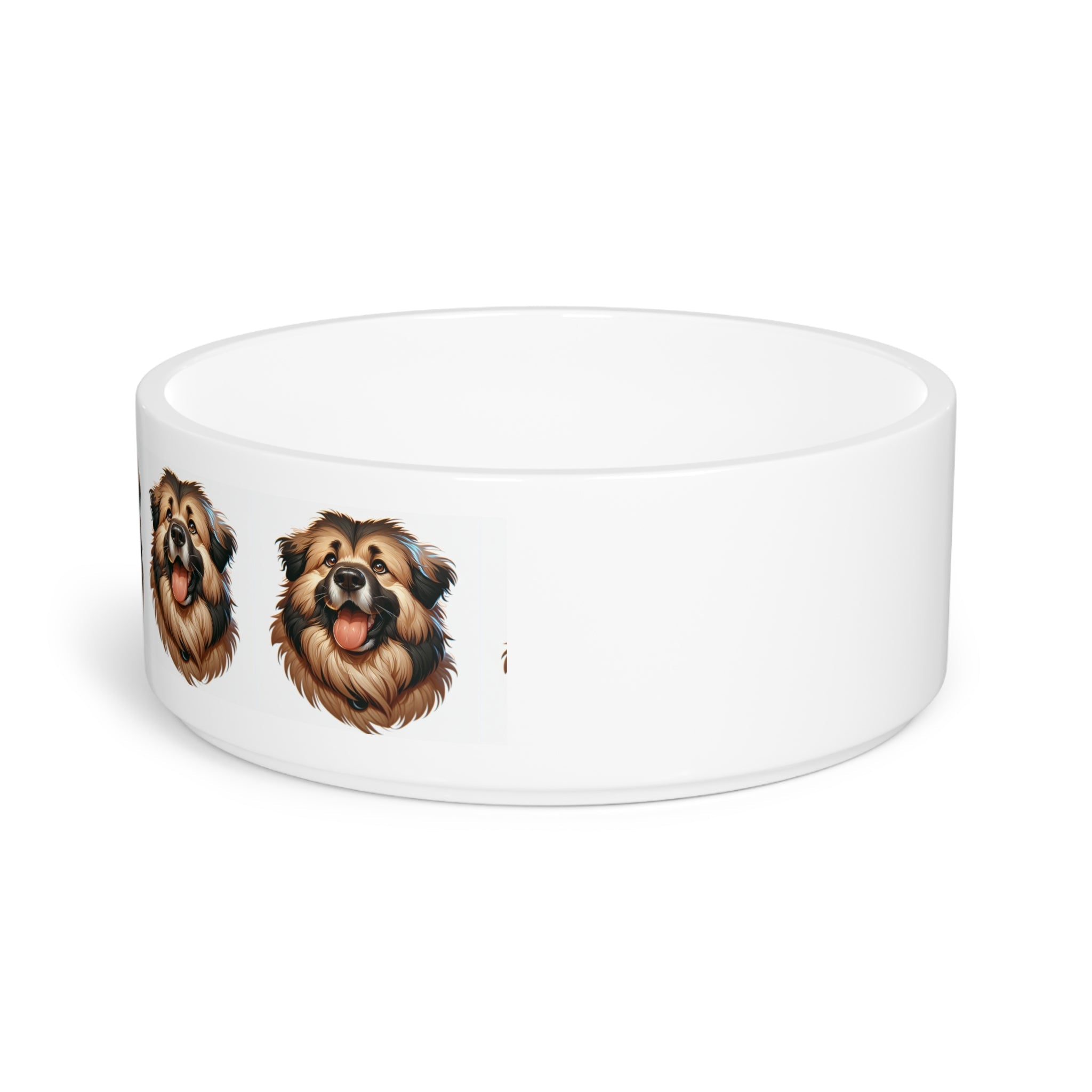 Ceramic Pet Bowl – 16 oz Dog Feeding Bowl