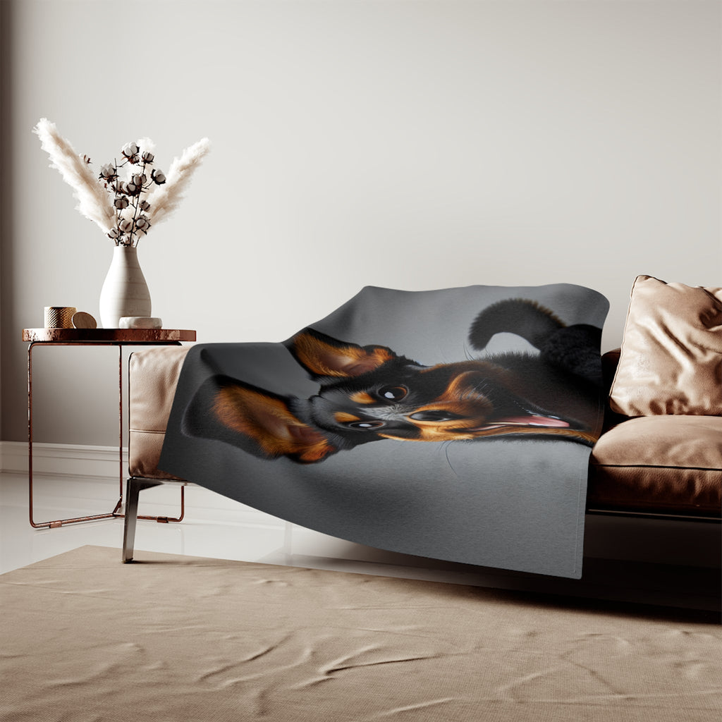 Sweatshirt Blanket – Plush Fleece Throw, 2 Size Options