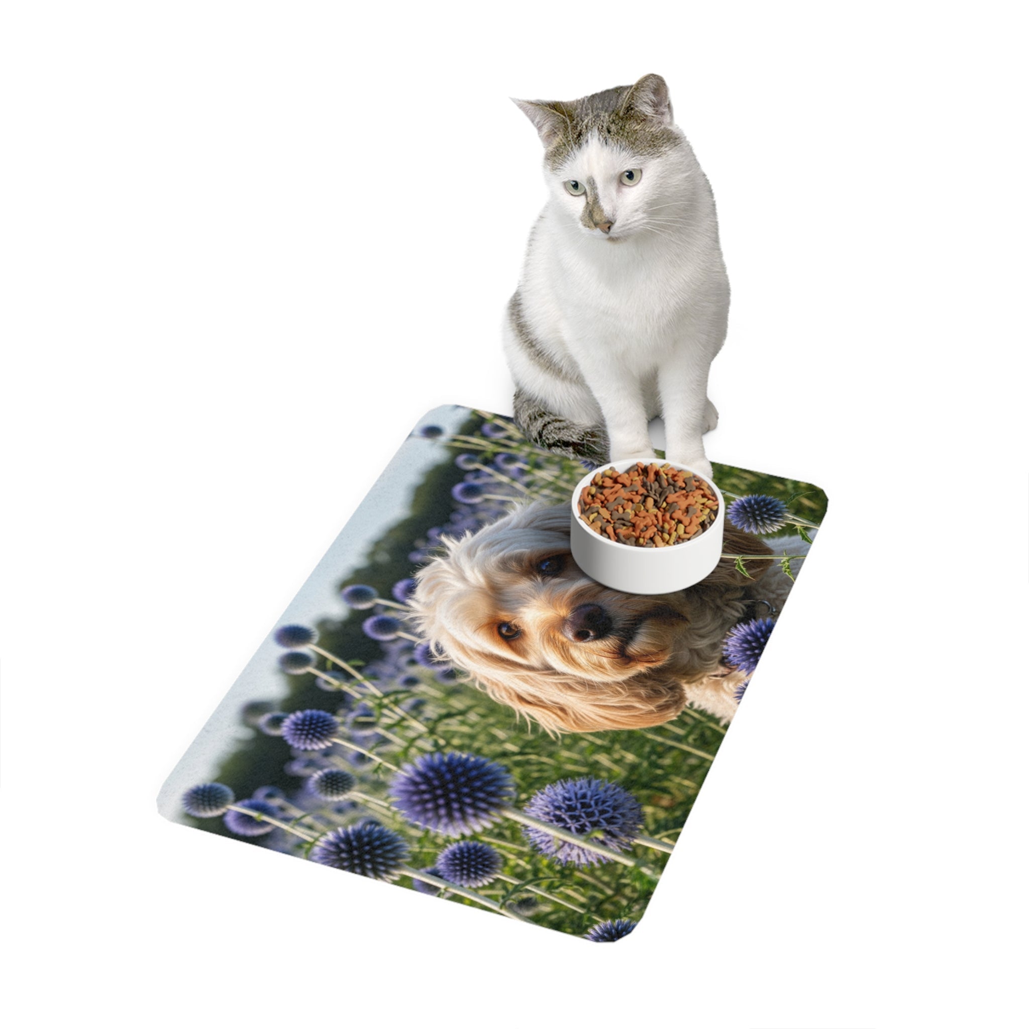 Non-Slip Pet Food Mat – Waterproof Feeding Mat for Dogs