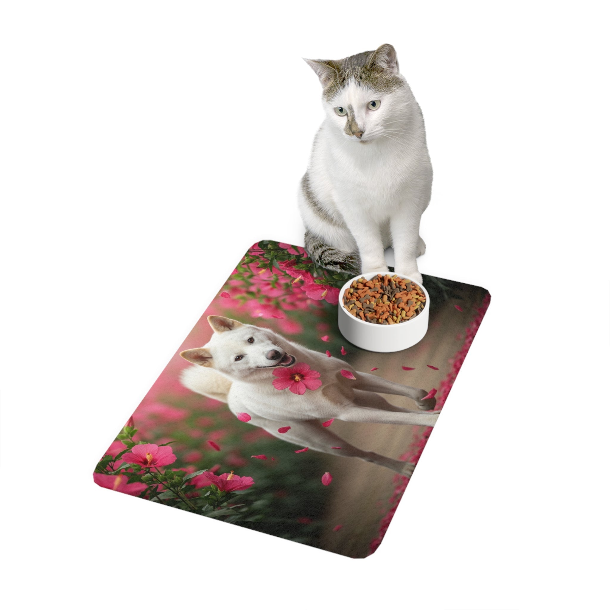 Non-Slip Pet Food Mat – Waterproof Feeding Mat for Dogs