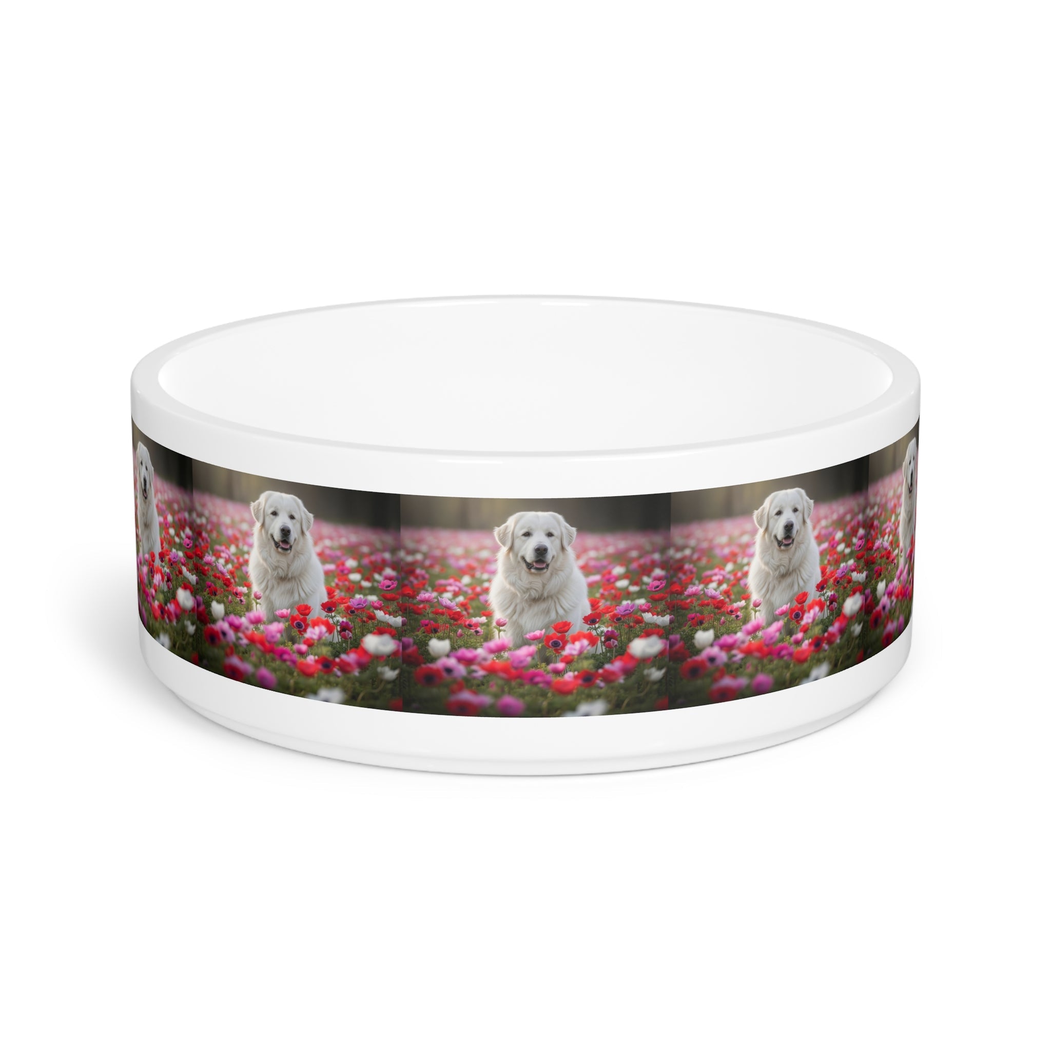 Ceramic Pet Bowl – 16 oz Dog Feeding Bowl