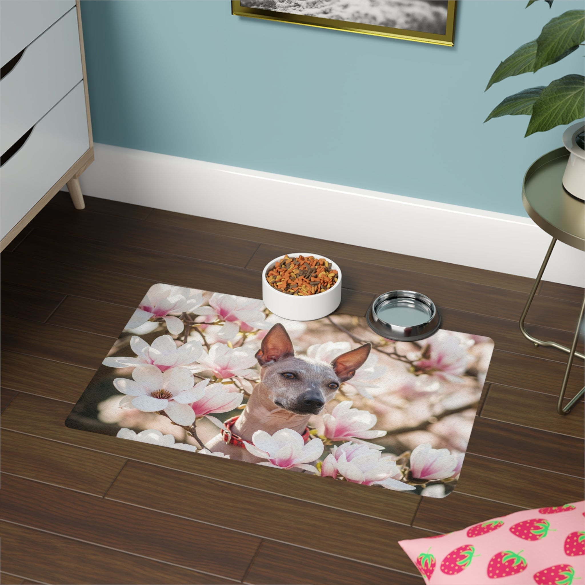Non-Slip Pet Food Mat – Waterproof Feeding Mat for Dogs
