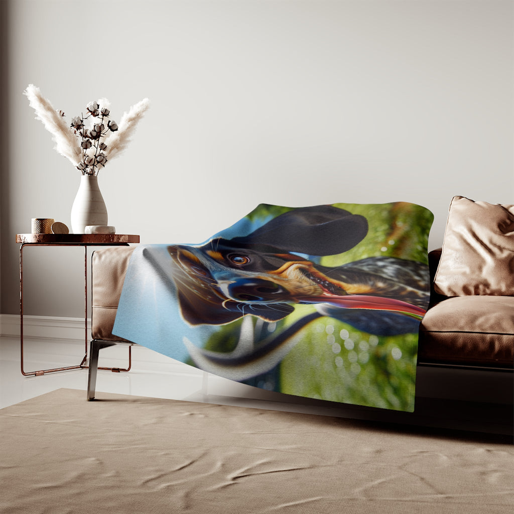 Sweatshirt Blanket – Plush Fleece Throw, 2 Size Options