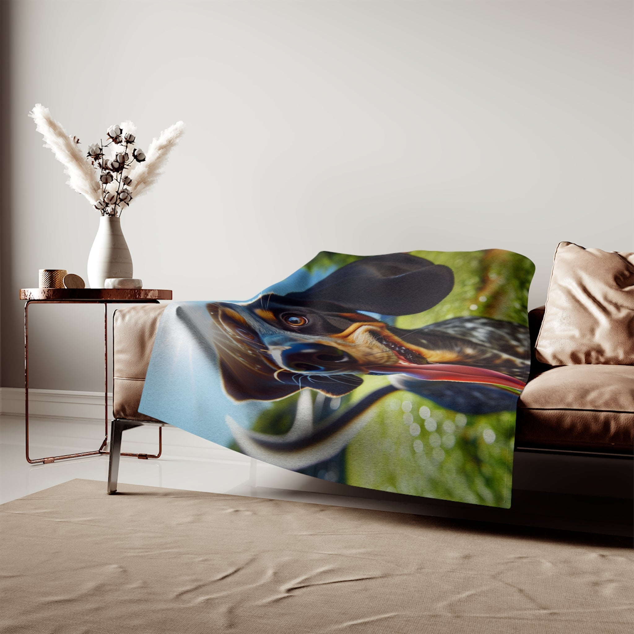 Sweatshirt Blanket – Plush Fleece Throw, 2 Size Options