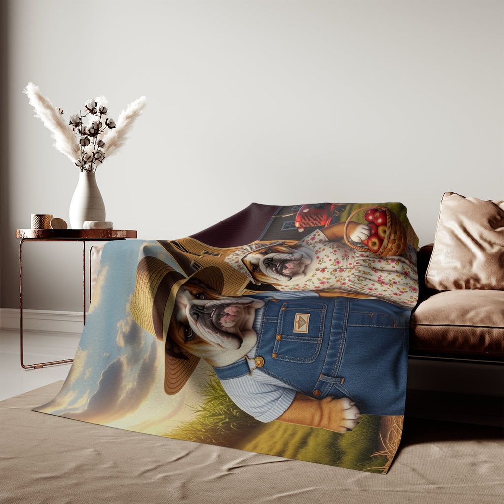 Sweatshirt Blanket – Plush Fleece Throw, 2 Size Options