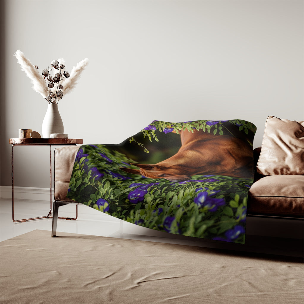 Sweatshirt Blanket – Plush Fleece Throw, 2 Size Options