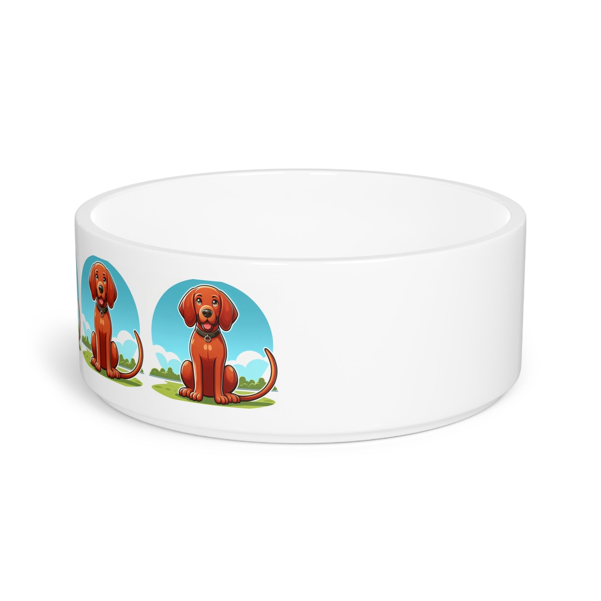 Ceramic Pet Bowl – 16 oz Dog Feeding Bowl