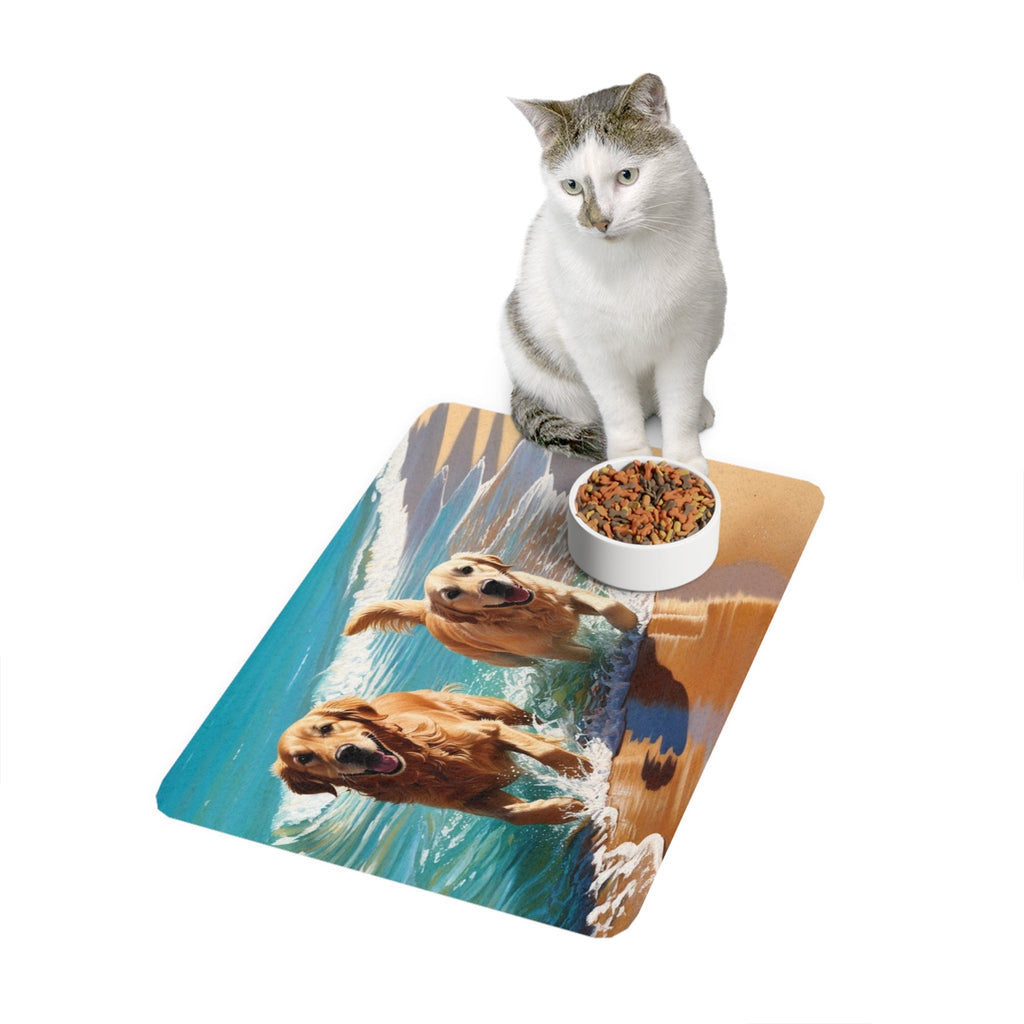 Non-Slip Pet Food Mat – Waterproof Feeding Mat for Dogs