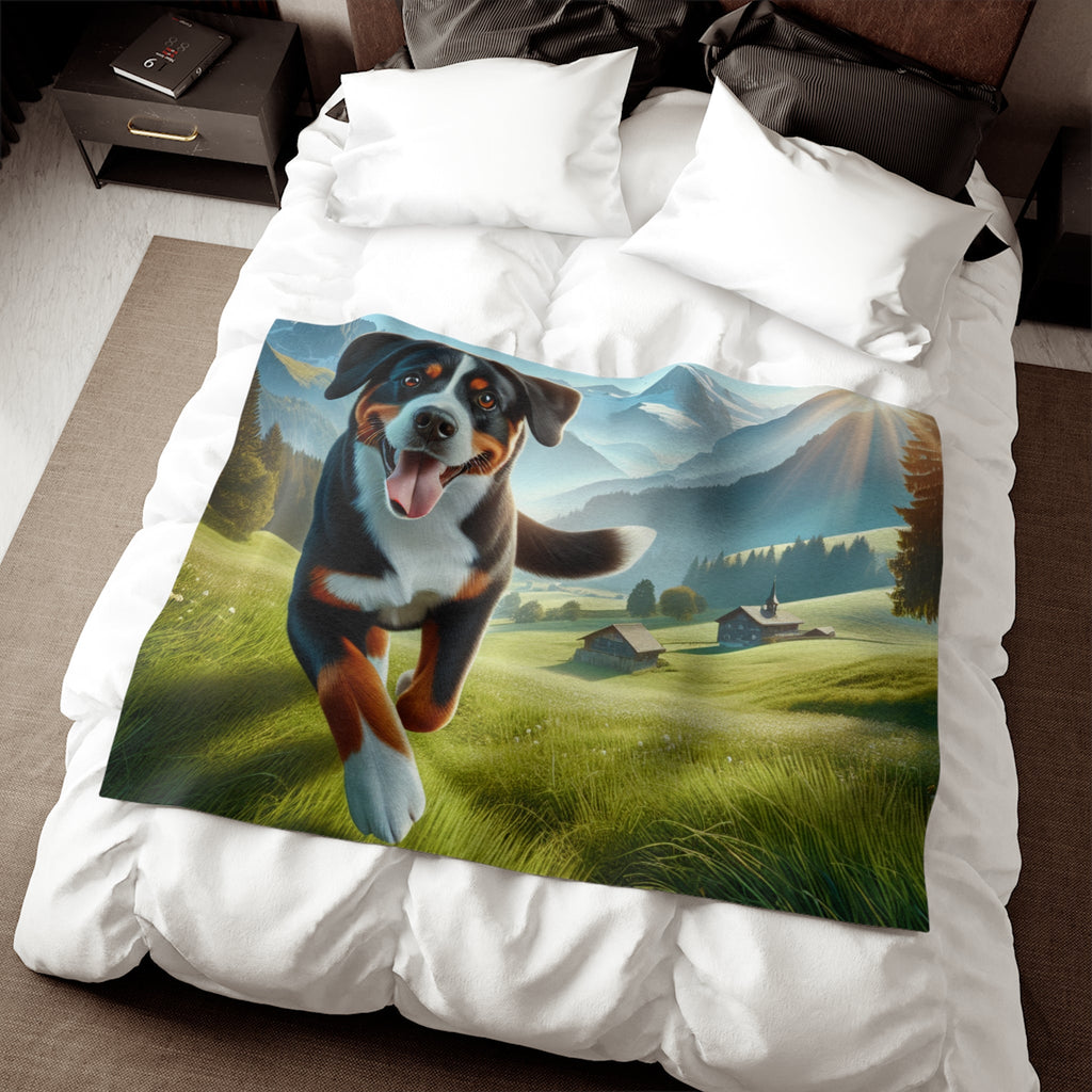 Sweatshirt Blanket – Plush Fleece Throw, 2 Size Options