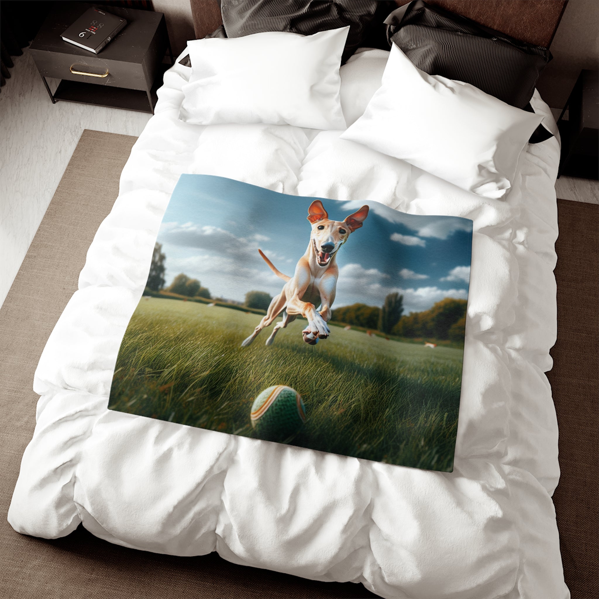 Sweatshirt Blanket – Plush Fleece Throw, 2 Size Options