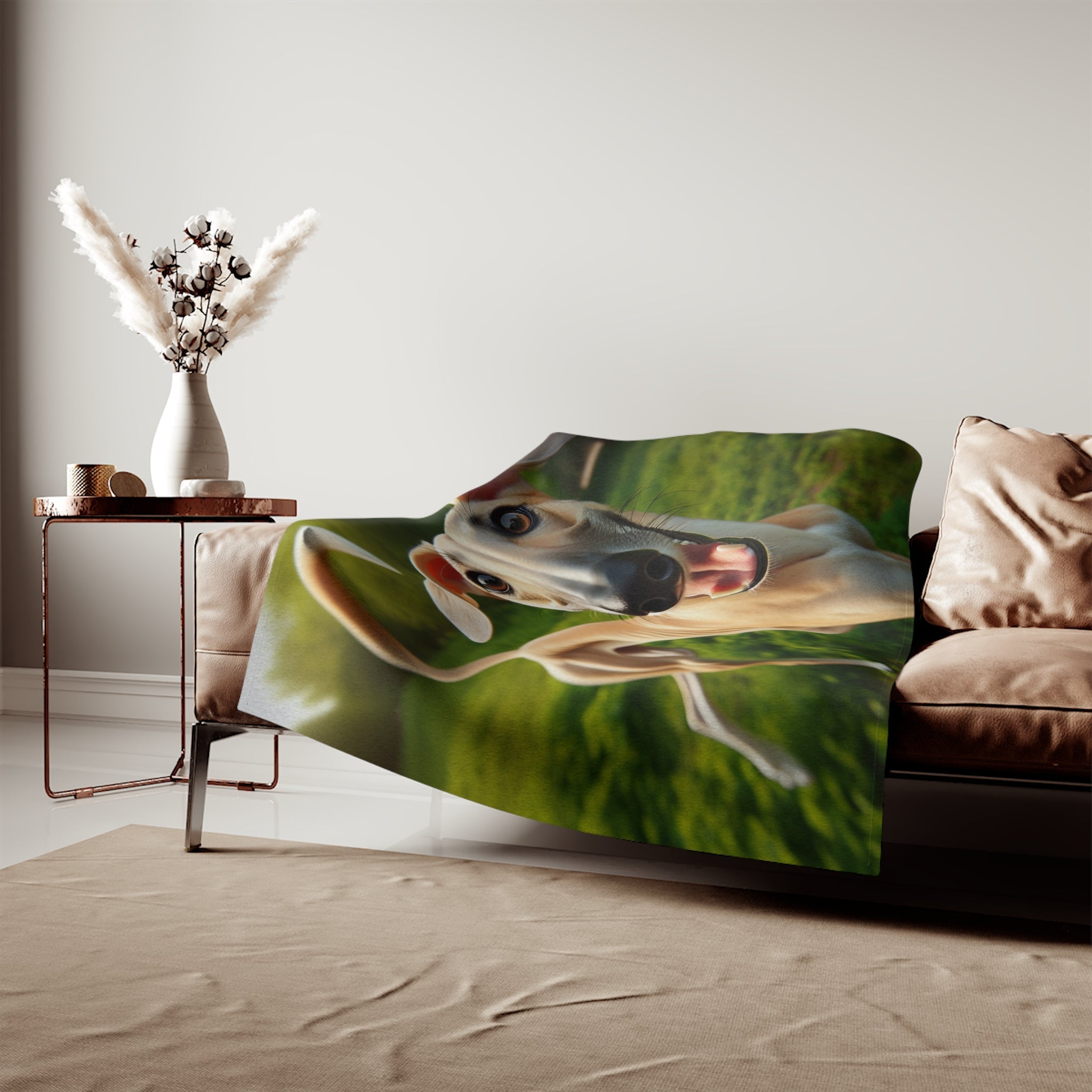 Sweatshirt Blanket – Plush Fleece Throw, 2 Size Options