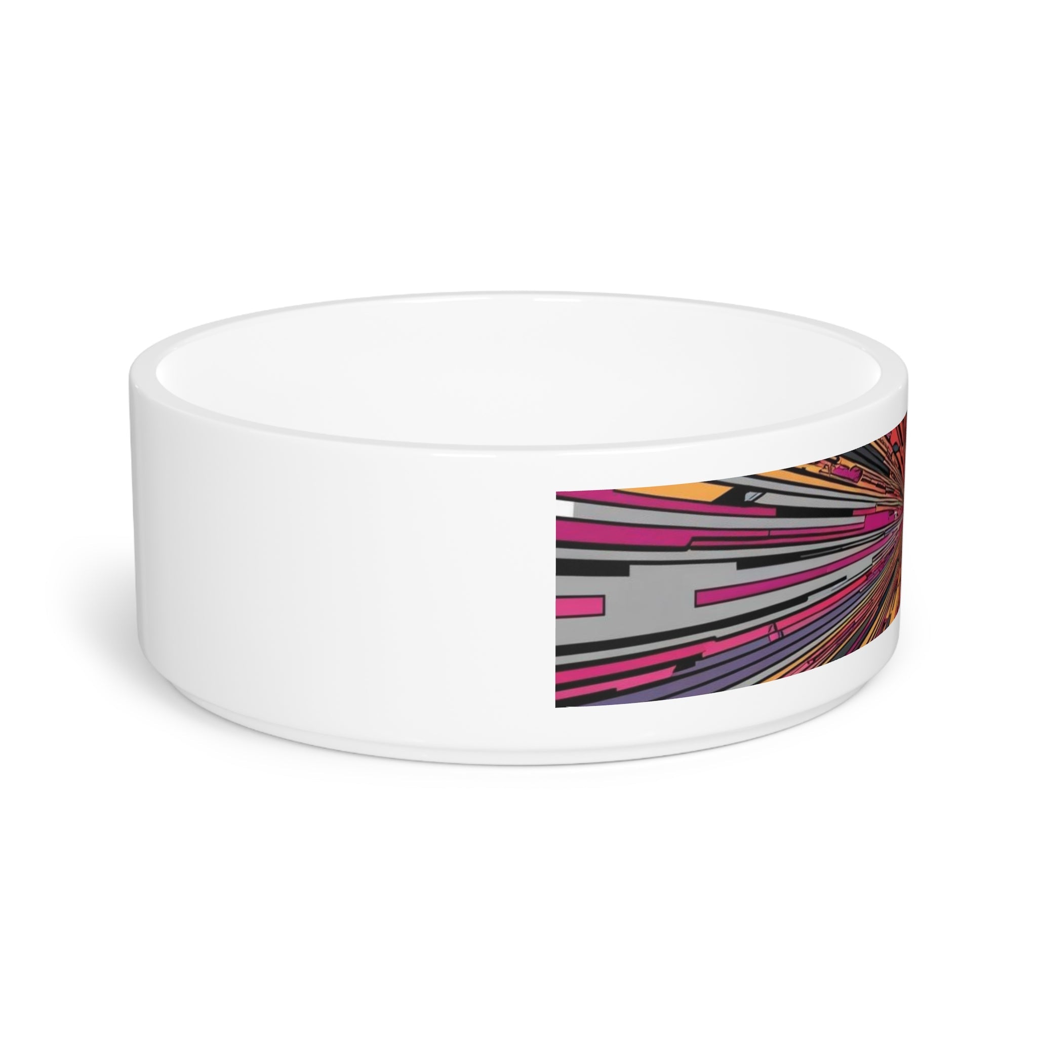 Ceramic Pet Bowl – 16 oz Dog Feeding Bowl