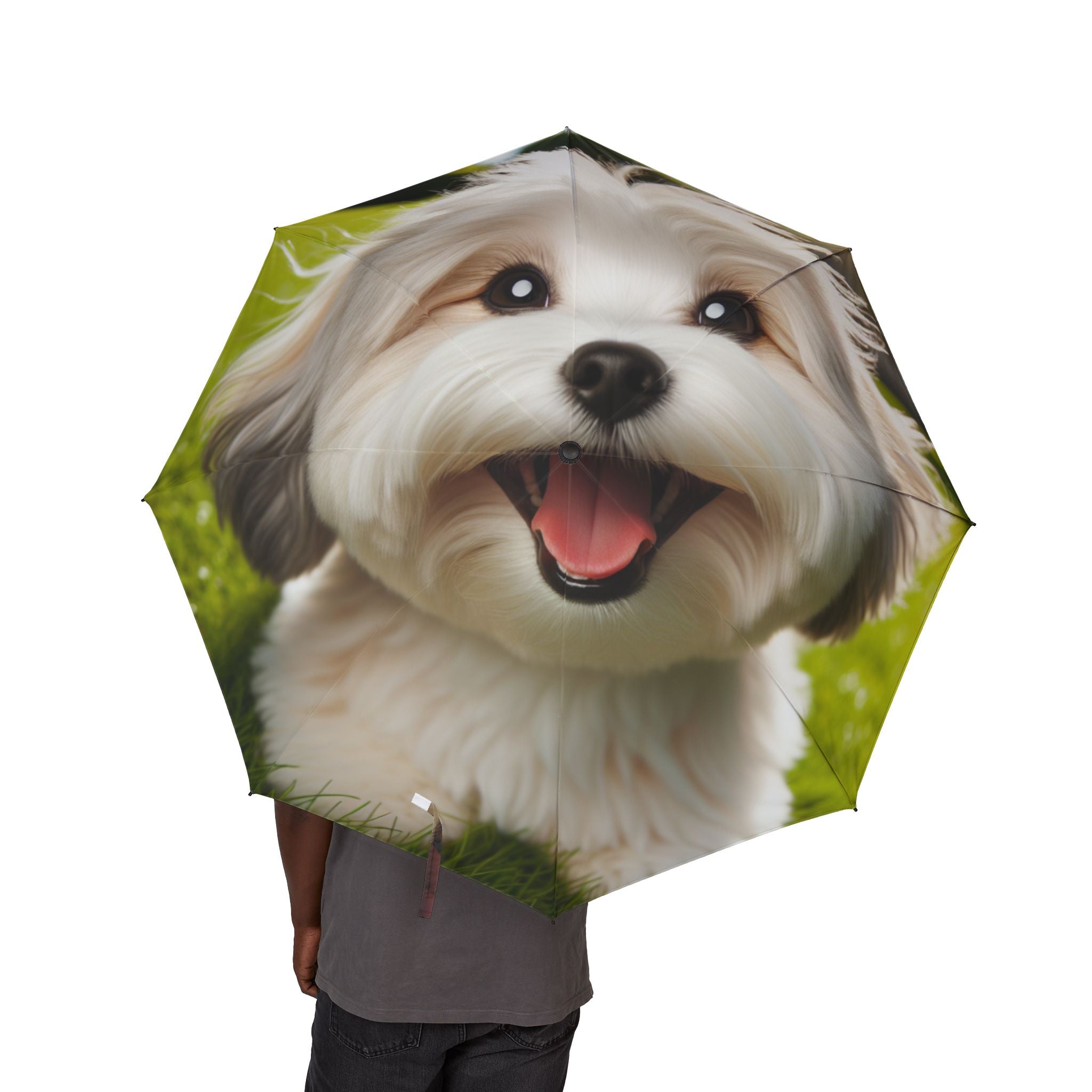 48" Semi-Automatic Umbrella – Windproof Large Travel Rain Umbrella