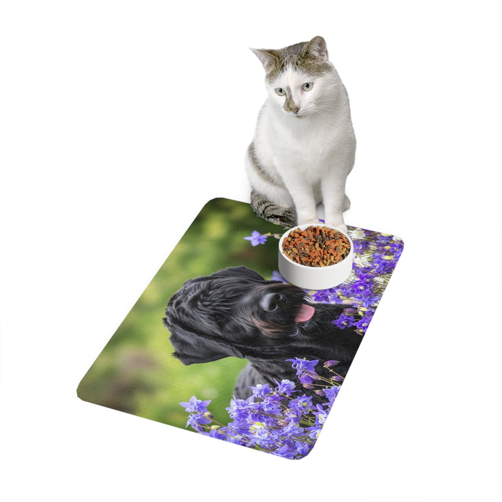 Non-Slip Pet Food Mat – Waterproof Feeding Mat for Dogs