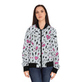 Ashen Chaos Bomber Jacket