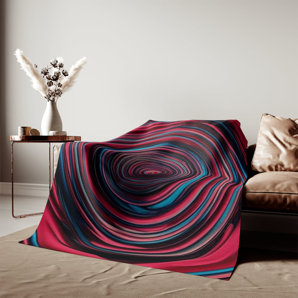 Sweatshirt Blanket – Plush Fleece Throw, 2 Size Options