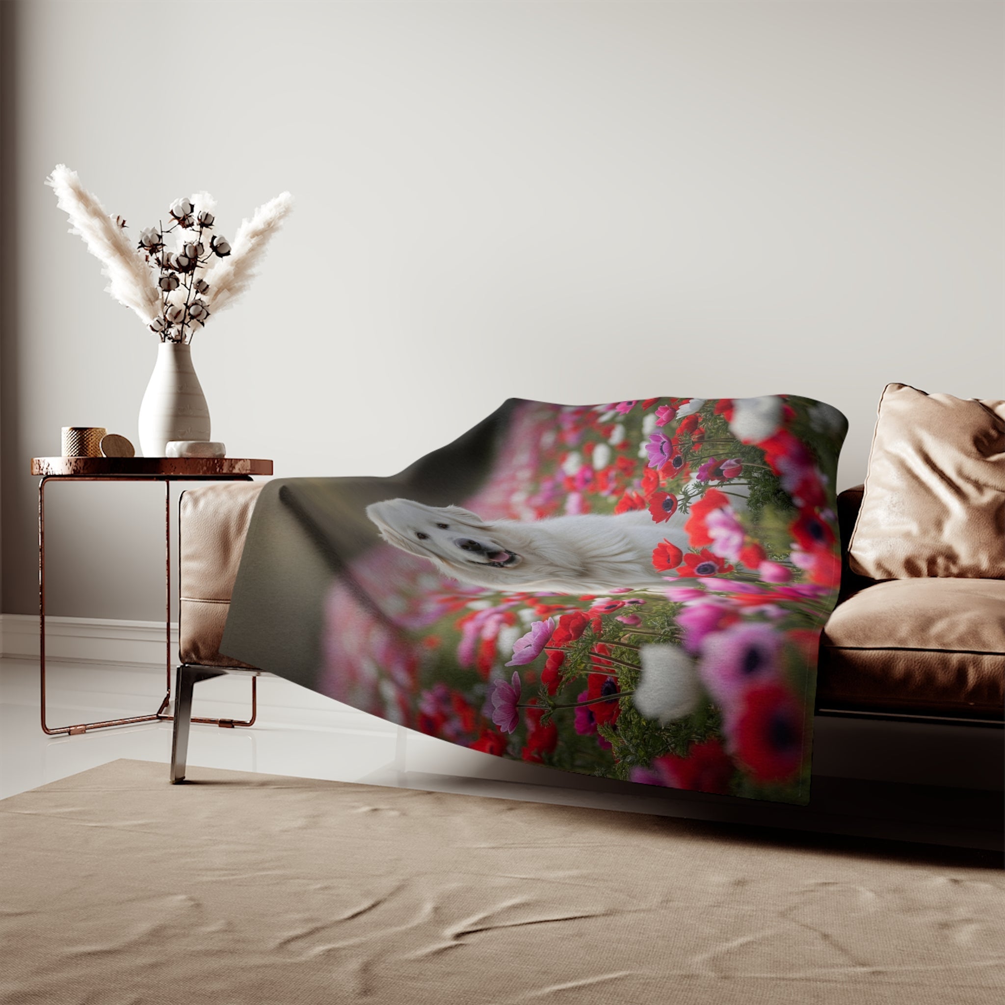Sweatshirt Blanket – Plush Fleece Throw, 2 Size Options