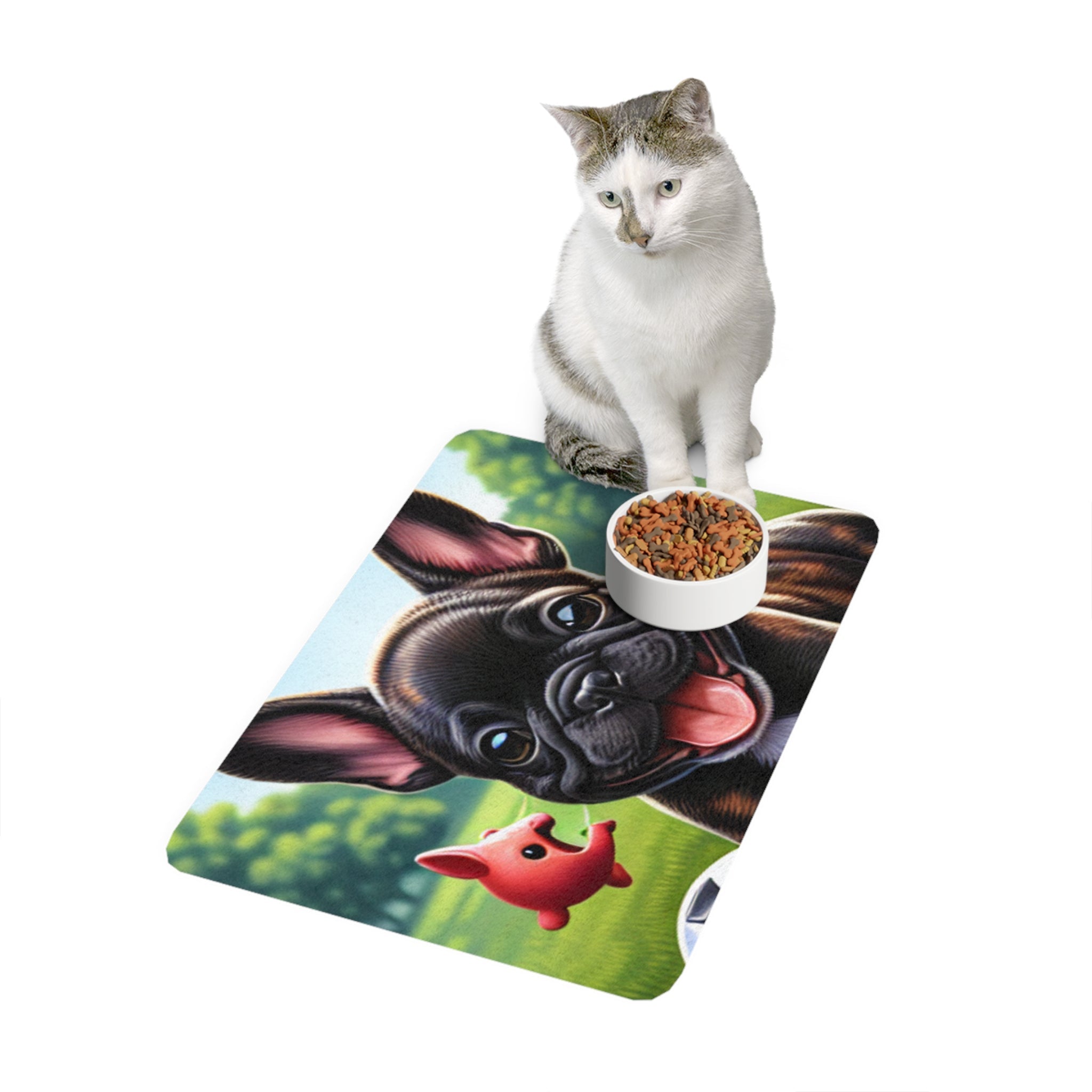 Non-Slip Pet Food Mat – Waterproof Feeding Mat for Dogs
