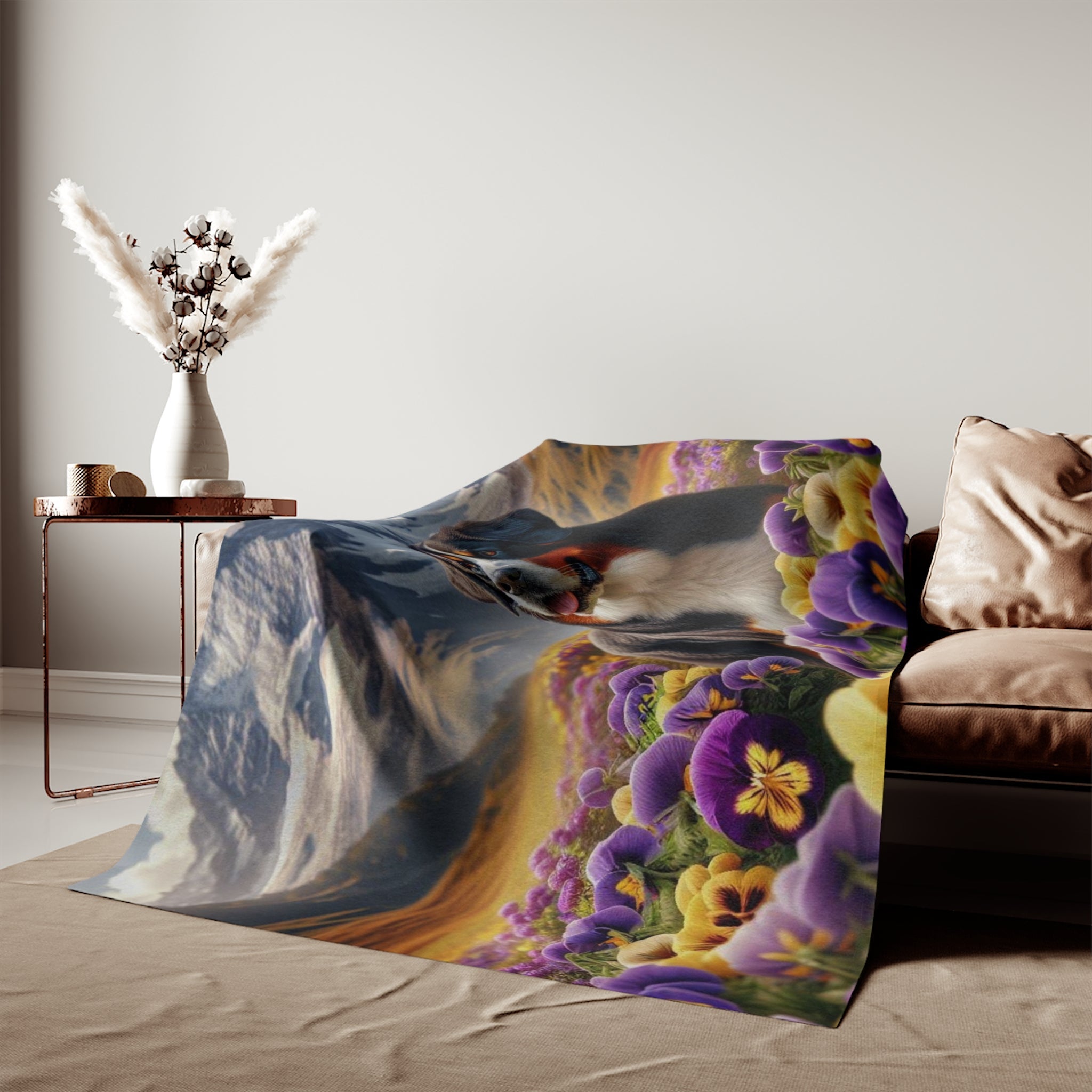 Sweatshirt Blanket – Plush Fleece Throw, 2 Size Options