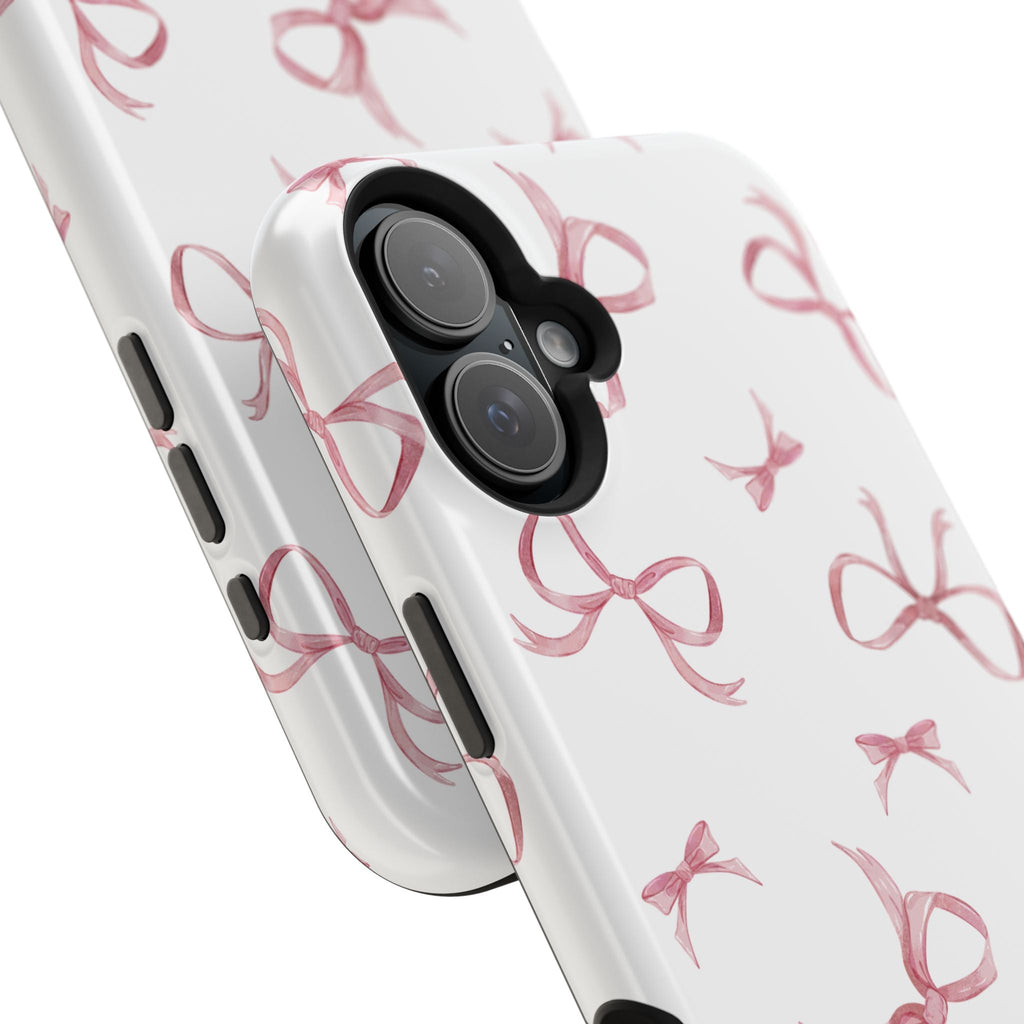 Customizable: Coquette Bow Stylish Impact-Resistant Phone Case