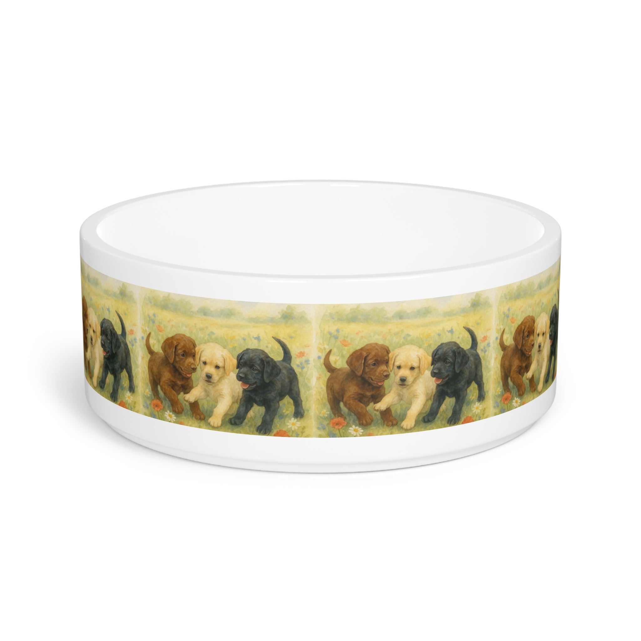 Ceramic Pet Bowl – 16 oz Dog Feeding Bowl