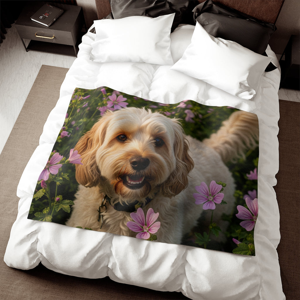Sweatshirt Blanket – Plush Fleece Throw, 2 Size Options
