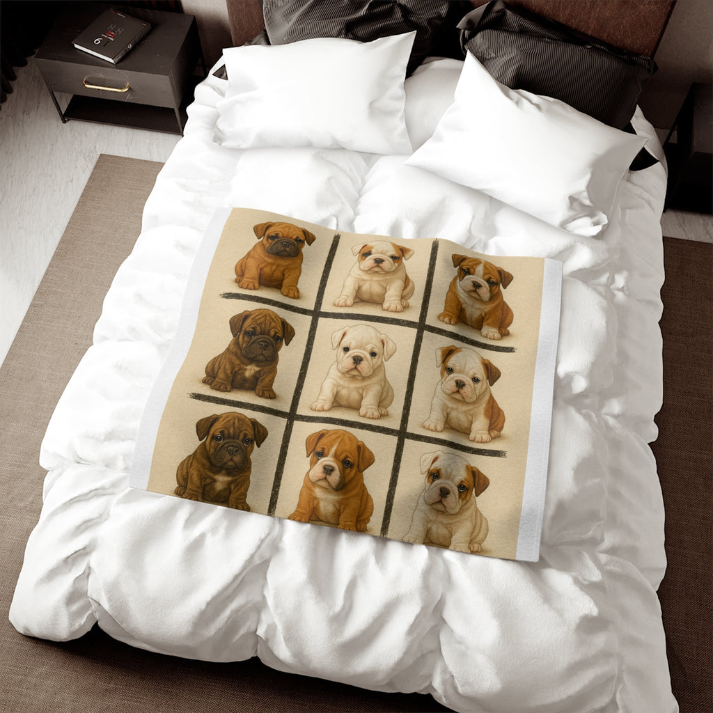 Sweatshirt Blanket – Plush Fleece Throw, 2 Size Options