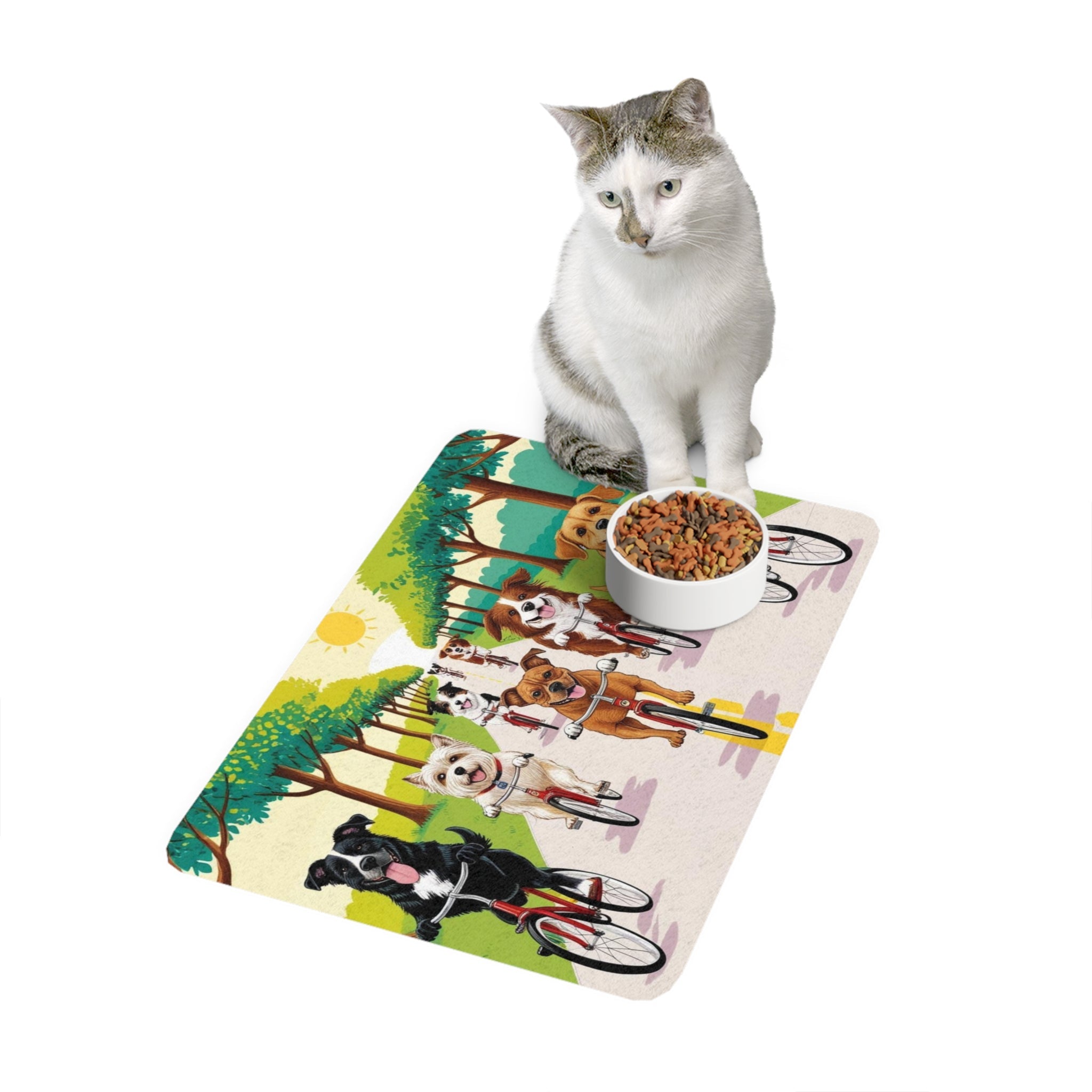 Non-Slip Pet Food Mat – Waterproof Feeding Mat for Dogs