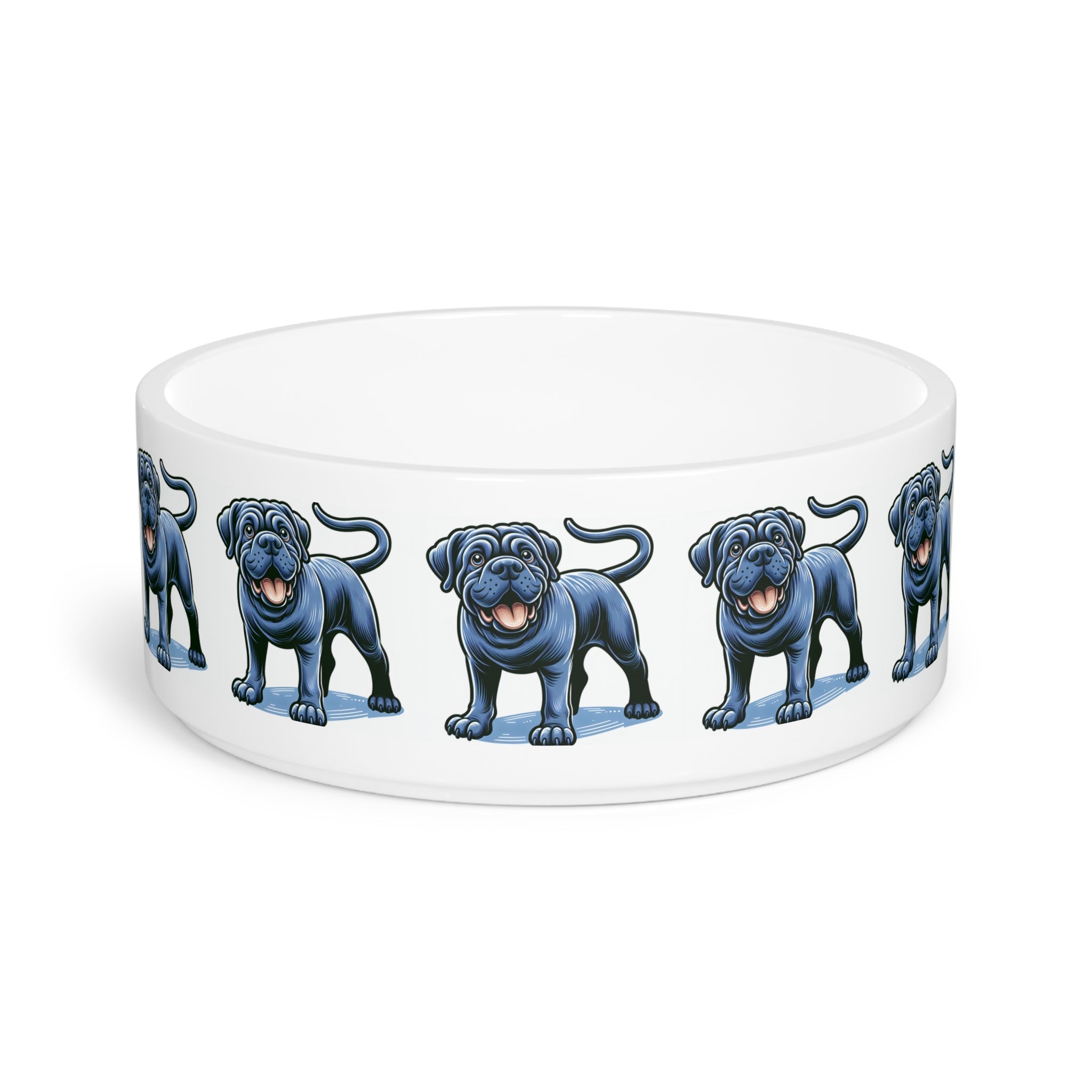 Ceramic Pet Bowl – 16 oz Dog Feeding Bowl