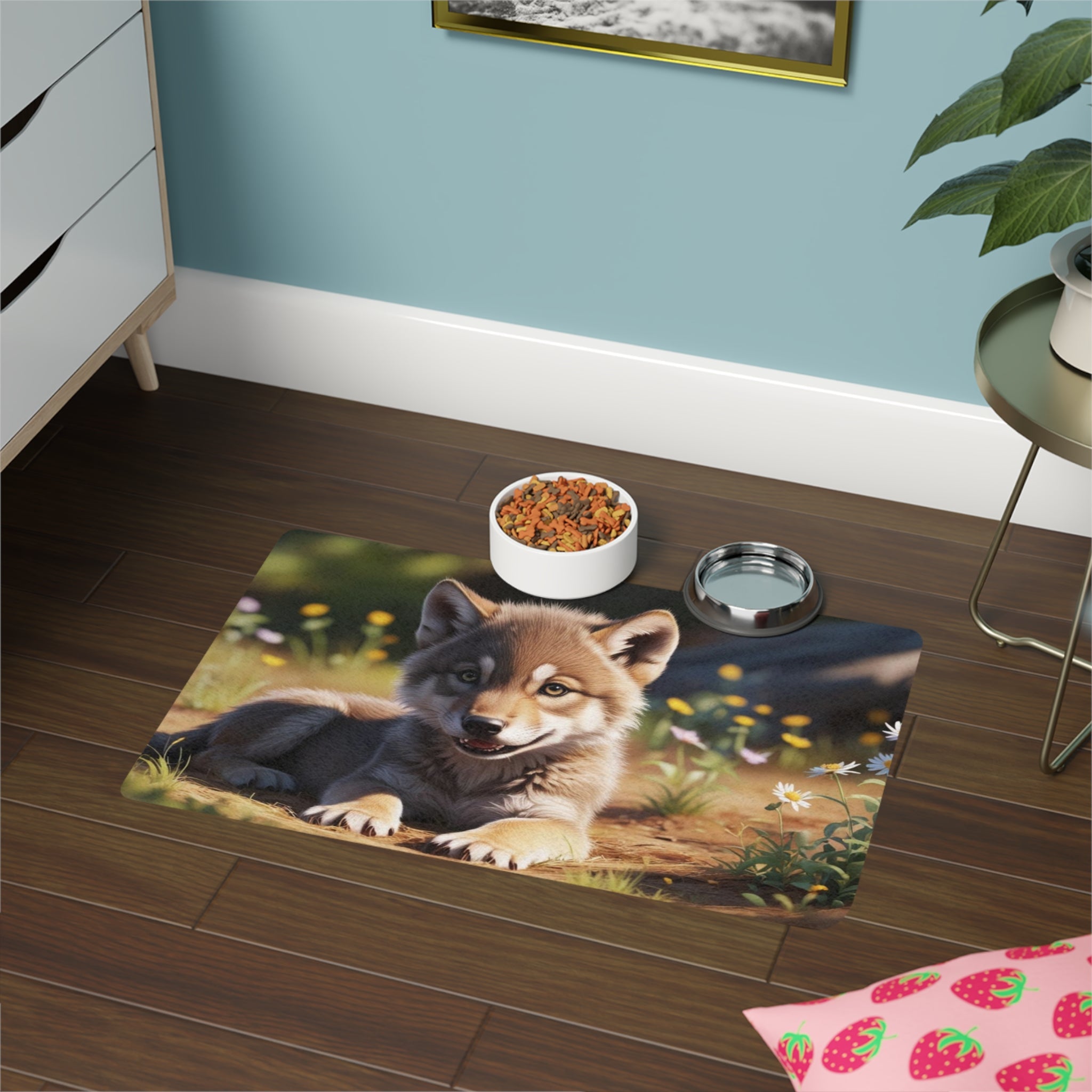 Non-Slip Pet Food Mat – Waterproof Feeding Mat for Dogs