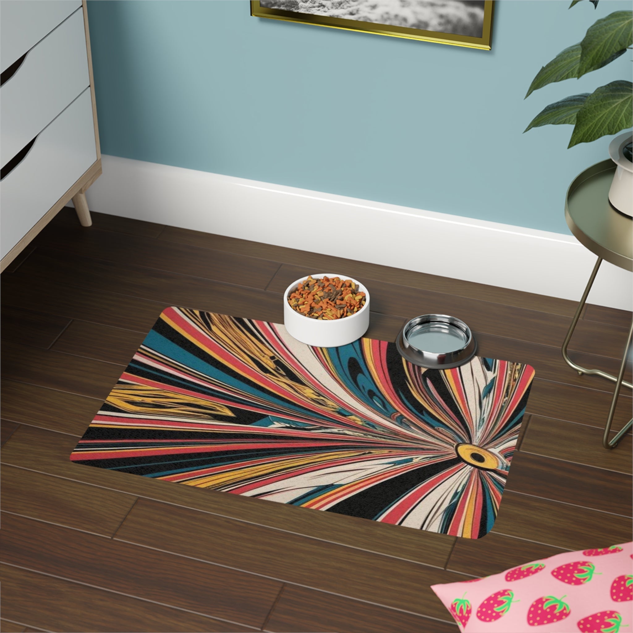 Non-Slip Pet Food Mat – Waterproof Feeding Mat for Dogs