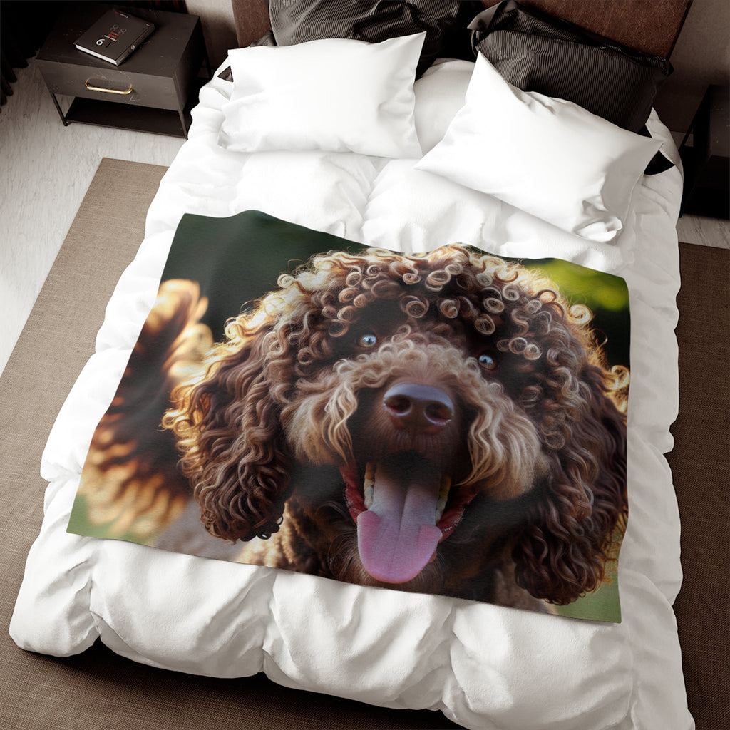 Sweatshirt Blanket – Plush Fleece Throw, 2 Size Options