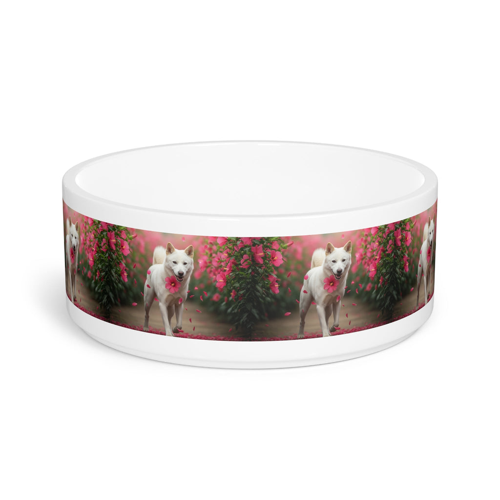 Ceramic Pet Bowl – 16 oz Dog Feeding Bowl