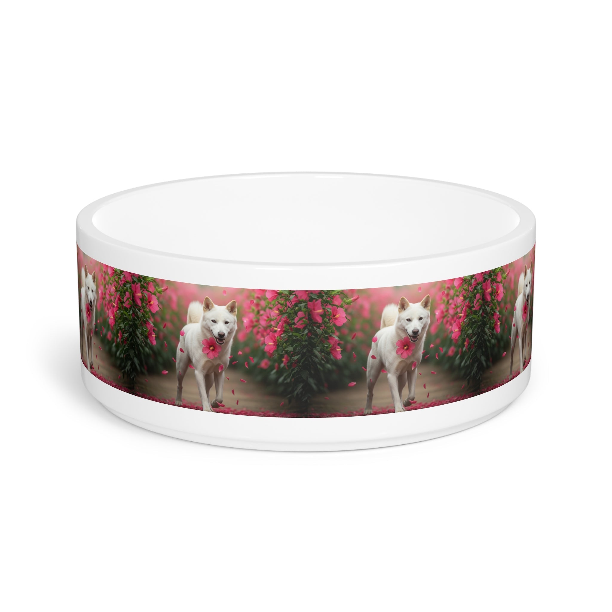 Ceramic Pet Bowl – 16 oz Dog Feeding Bowl