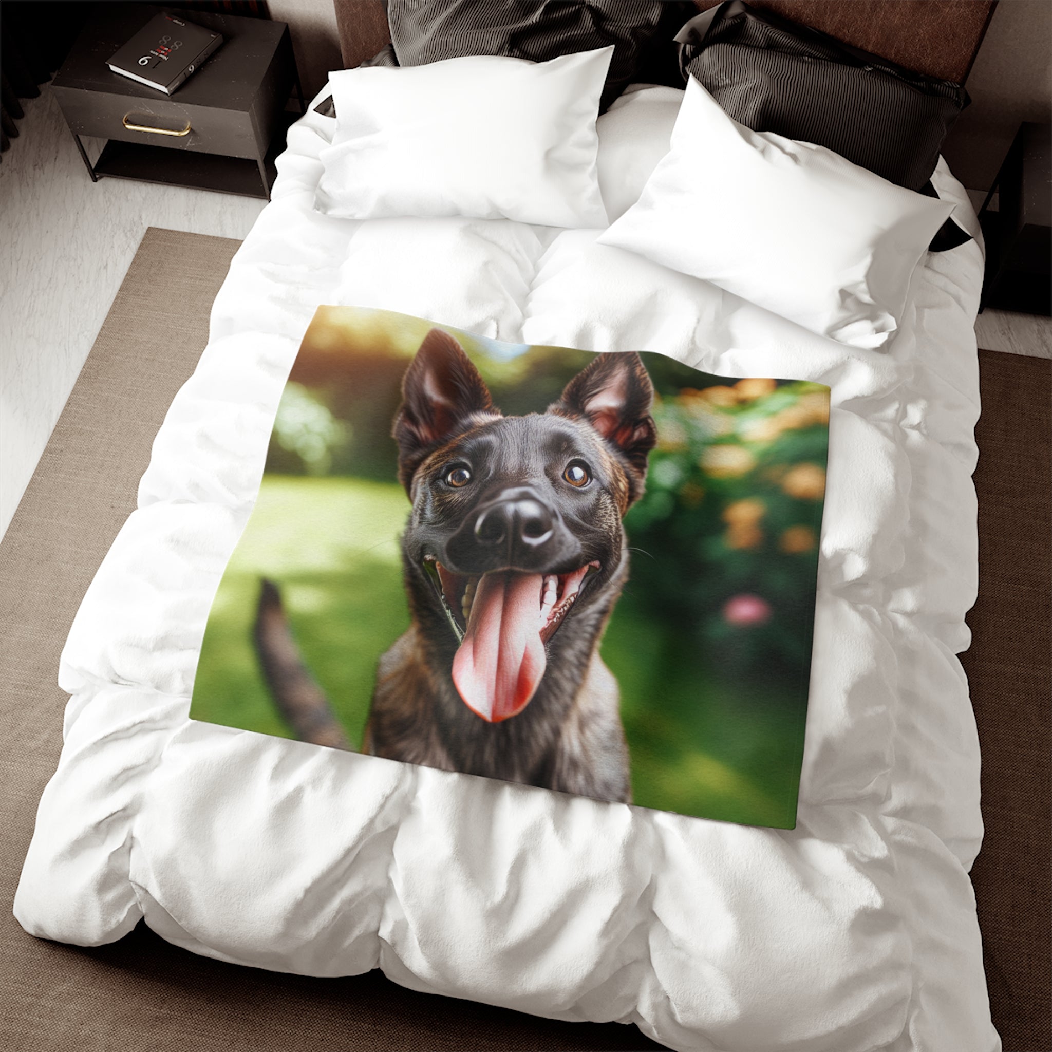 Sweatshirt Blanket – Plush Fleece Throw, 2 Size Options