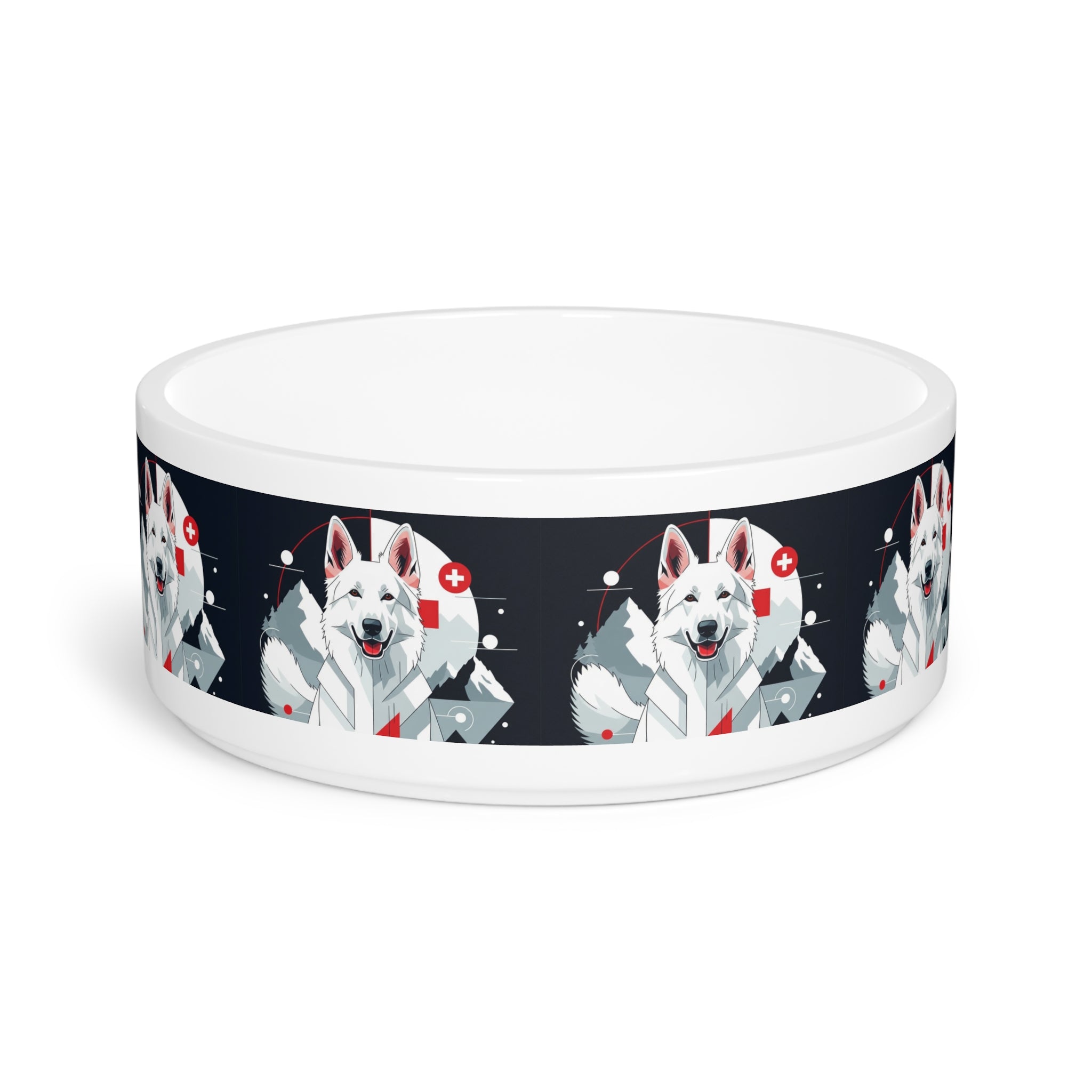 Ceramic Pet Bowl – 16 oz Dog Feeding Bowl